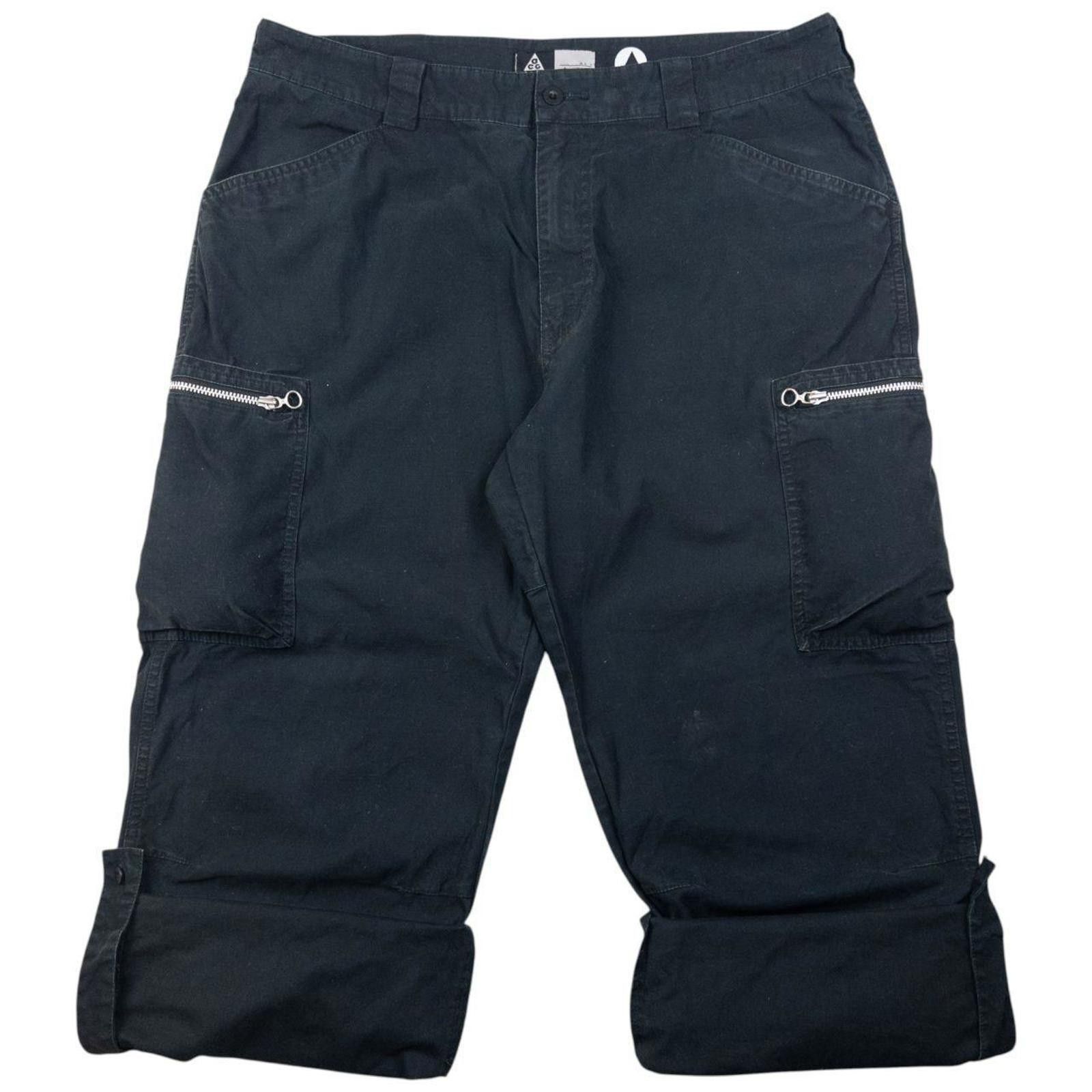 Nike ACG Vintage Nike ACG Roll Up Cargo Trousers Size W36 Size US 36 / EU 52 - 2 Thumbnail