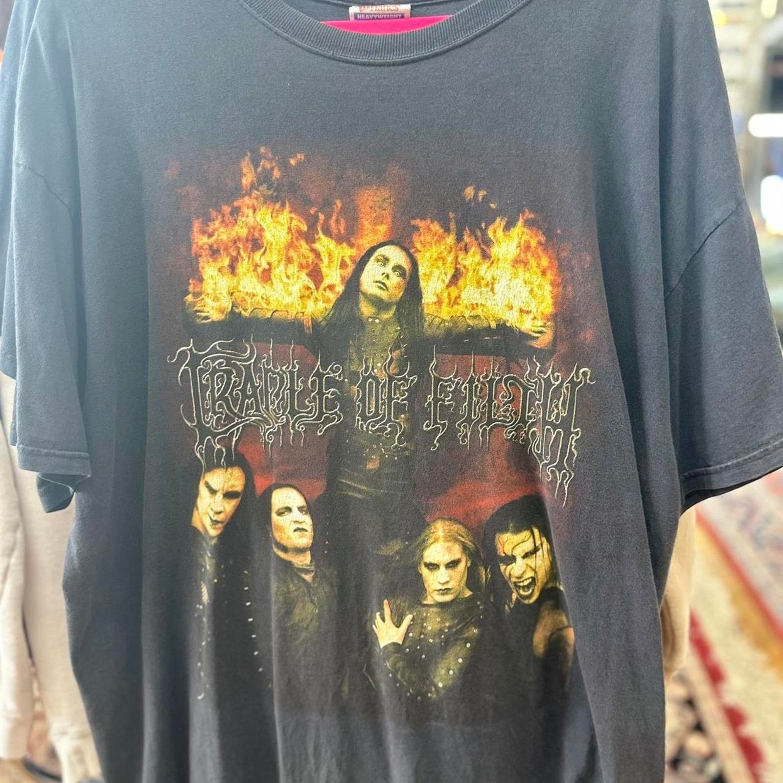 Hanes Vintage Cradle of Filth band tee Size US XL / EU 56 / 4 - 2 Thumbnail