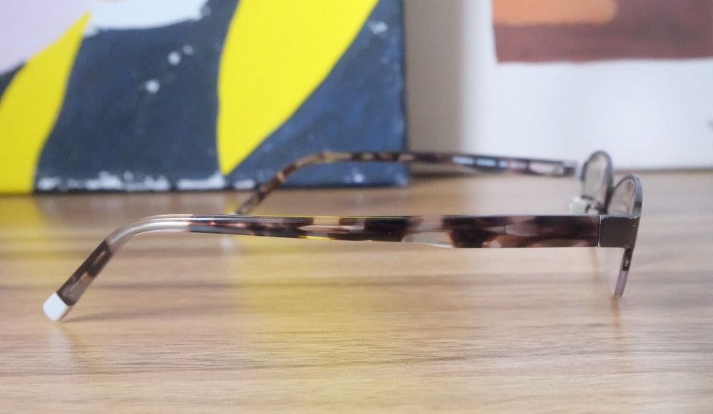 Calvin Klein Calvin Klein CK5466A Half Rim Titanium Glasses Size ONE SIZE - 6 Thumbnail