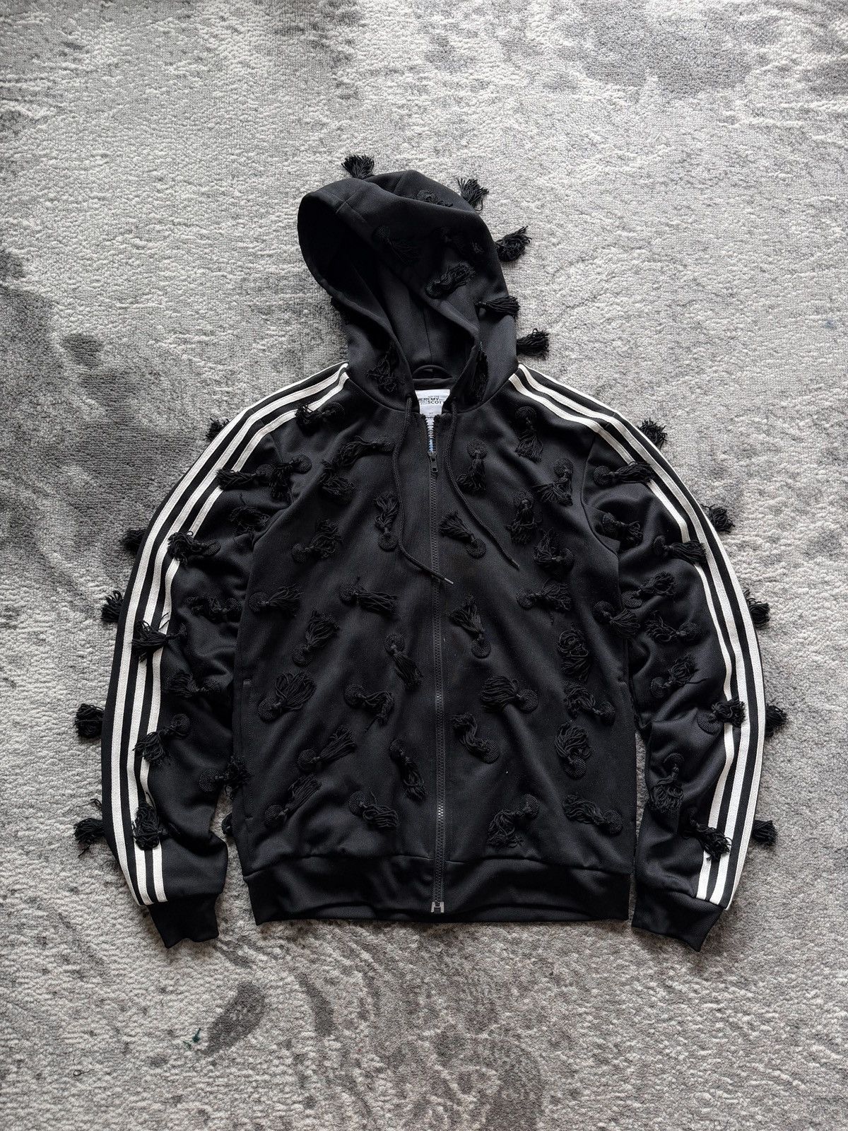 Adidas × Jeremy Scott LASTDROP 👌🏼 Adidas x Jeremy Scott JS Tassel Tracksuit Jacket Size US M / EU 48-50 / 2 - 3 Thumbnail