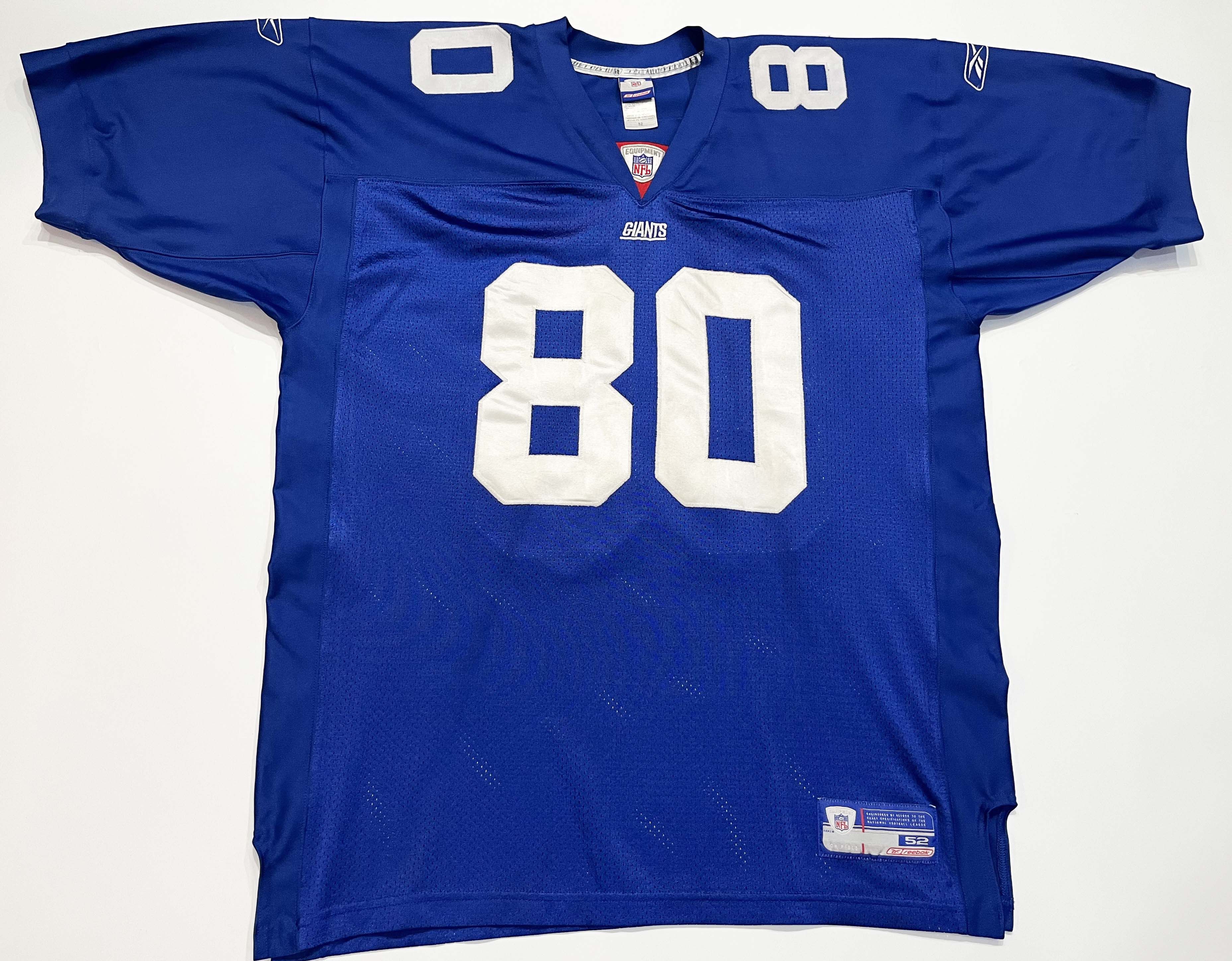 Reebok Reebok On Field NFL New York Giants SHOCKEY #80 Jersey Size US XL / EU 56 / 4 - 1 Thumbnail