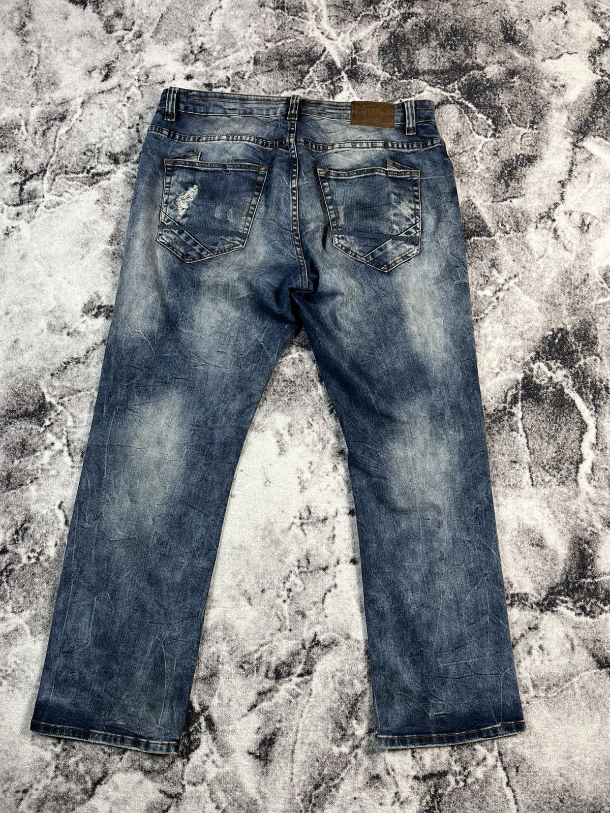 Other Savvy Denim Distressed Jeans Fade Wash W40 Size US 40 / EU 56 - 12 Thumbnail