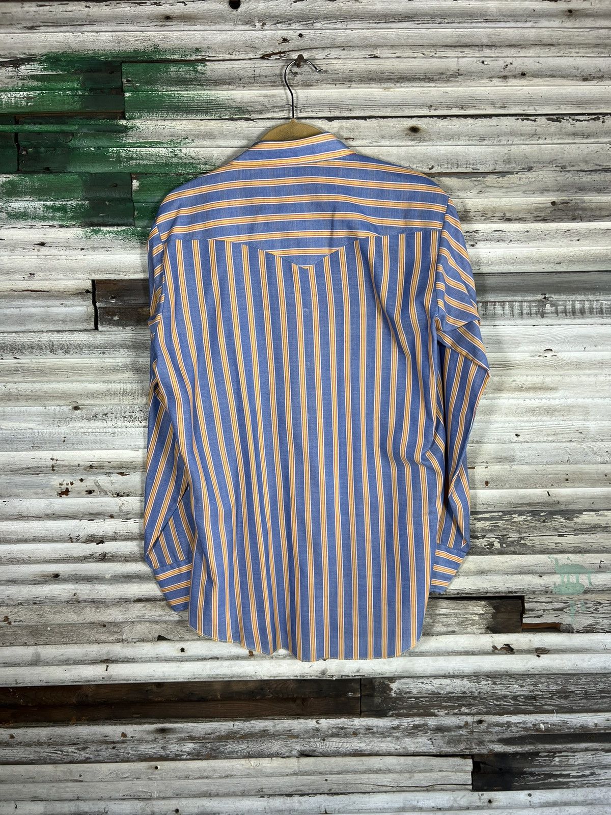 Vintage Vintage Striped Western Wear Shirt Size US XL / EU 56 / 4 - 2 Thumbnail