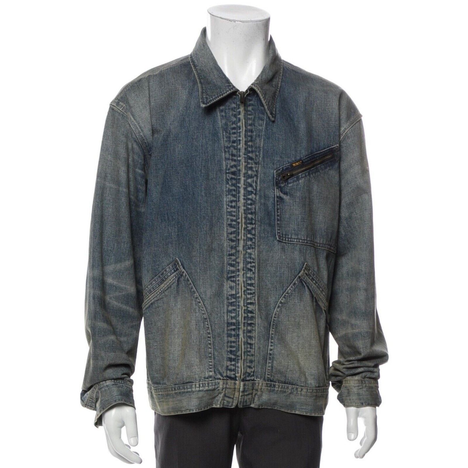 RRL Ralph Lauren RRL Double RL Ralph Lauren Type II Trucker Jacket Size 2XL Size US XXL / EU 58 / 5 - 1 Thumbnail