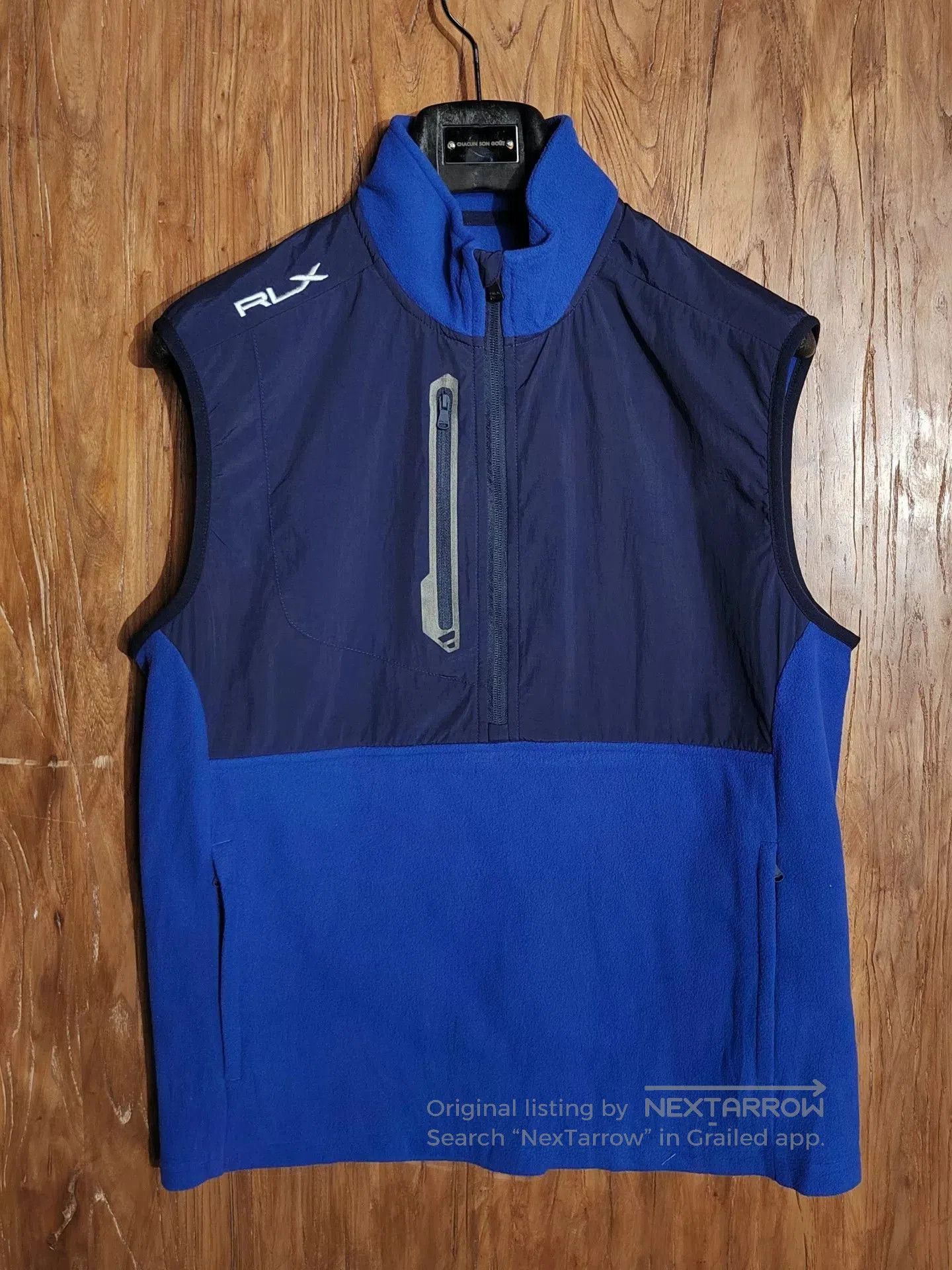 RLX Ralph Lauren Blue Vest.