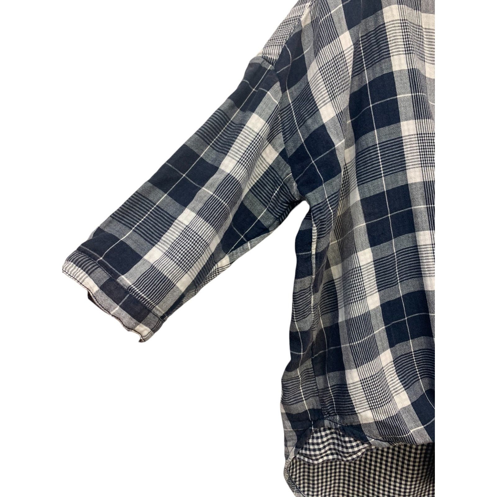 Anthropologie Anthropologie Pilcro Plaid Boyfriend Button Down Shirt SZ S Size S / US 4 / IT 40 - 6 Thumbnail