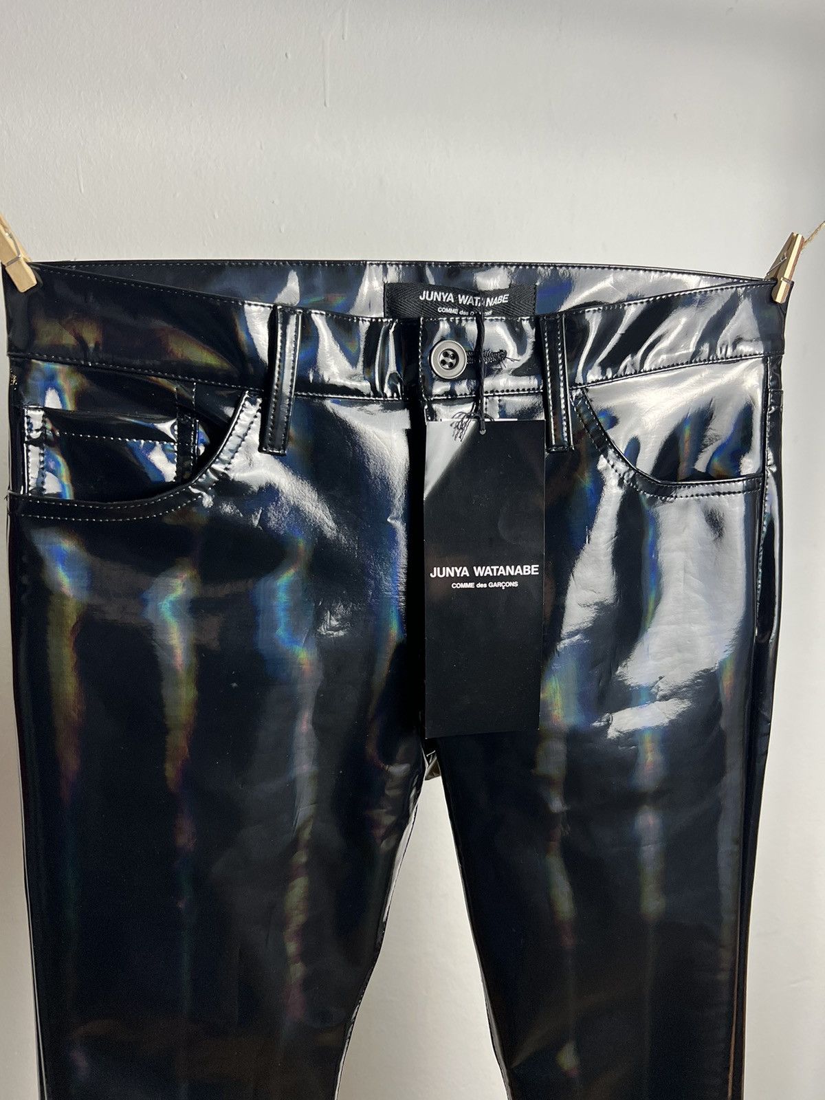 Comme des Garcons AD2020 Junya Watanabe x CommeDesGarcons Solid Polyster Pants Size US 30 / EU 46 - 2 Thumbnail
