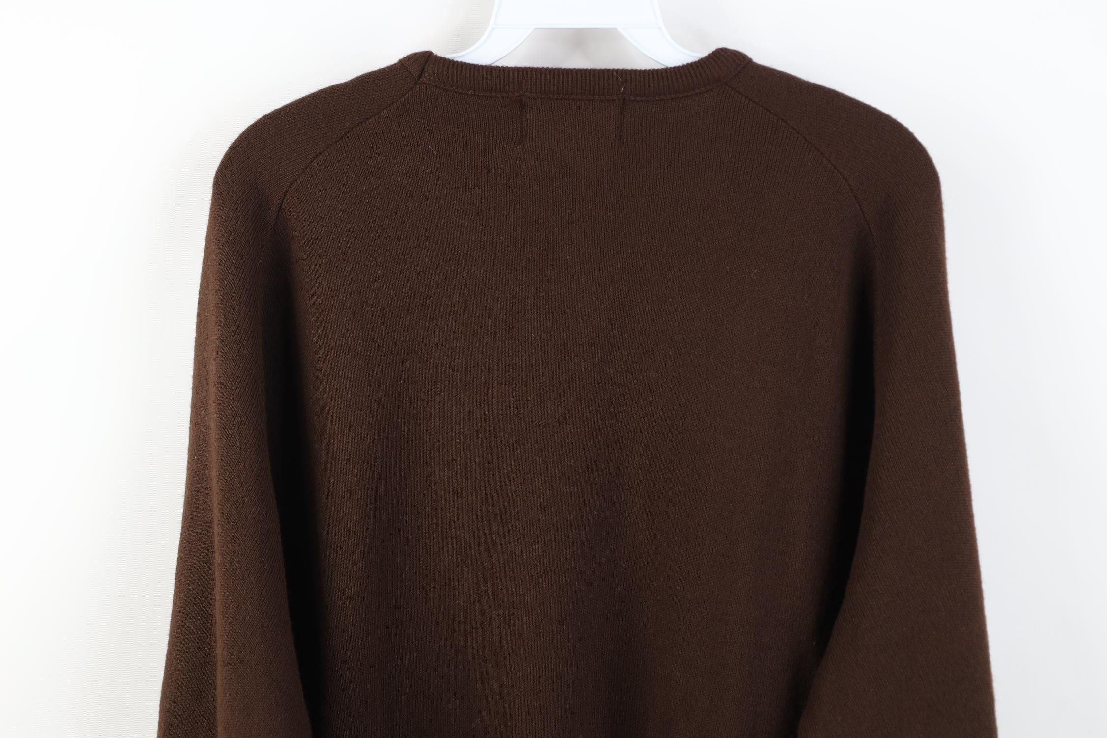 Vintage Vintage 70s Bowling Green State University V-Neck Sweater Size US XL / EU 56 / 4 - 11 Thumbnail