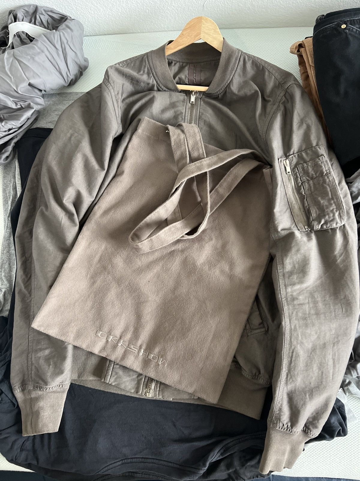 Rick Owens Rick Owens Rare Bomber Size US L / EU 52-54 / 3 - 2 Thumbnail