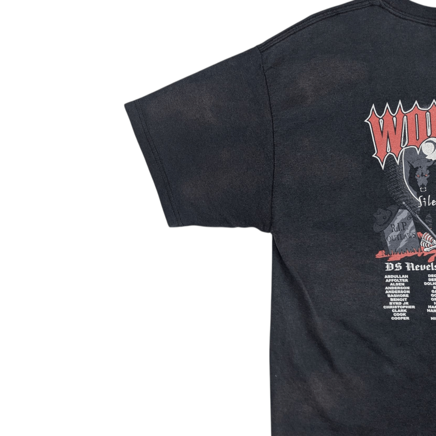 Band Tees Vintage 90's WOLFPACK Silent But Deadly Graphic T-Shirt Size US M / EU 48-50 / 2 - 13 Thumbnail