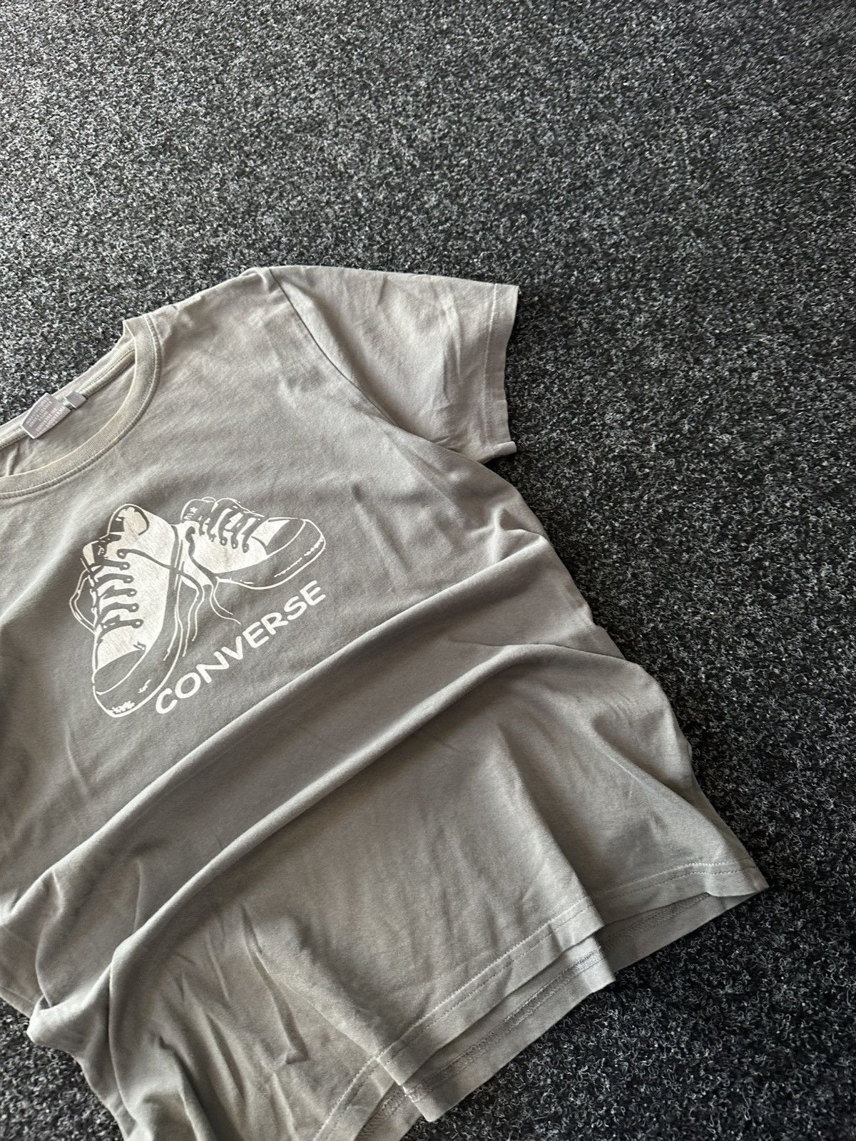 Converse × Vintage 🚨 VINTAGE CONVERSE ALL STAR VINTAGE BIG LOGO Y2K TEE RARE 00 Size US M / EU 48-50 / 2 - 3 Thumbnail