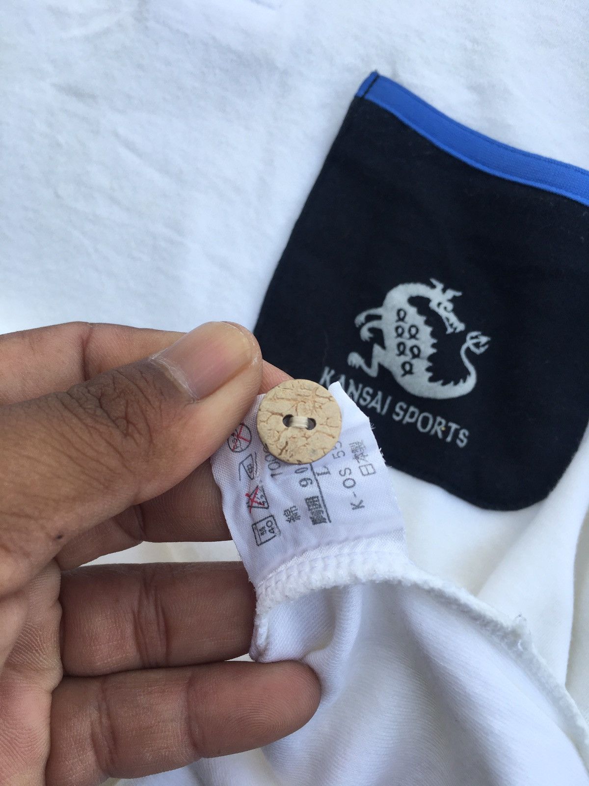 Kansai Yamamoto Rare Vintage 90s KANSAI Sports Polo Shirt Size US L / EU 52-54 / 3 - 18 Thumbnail