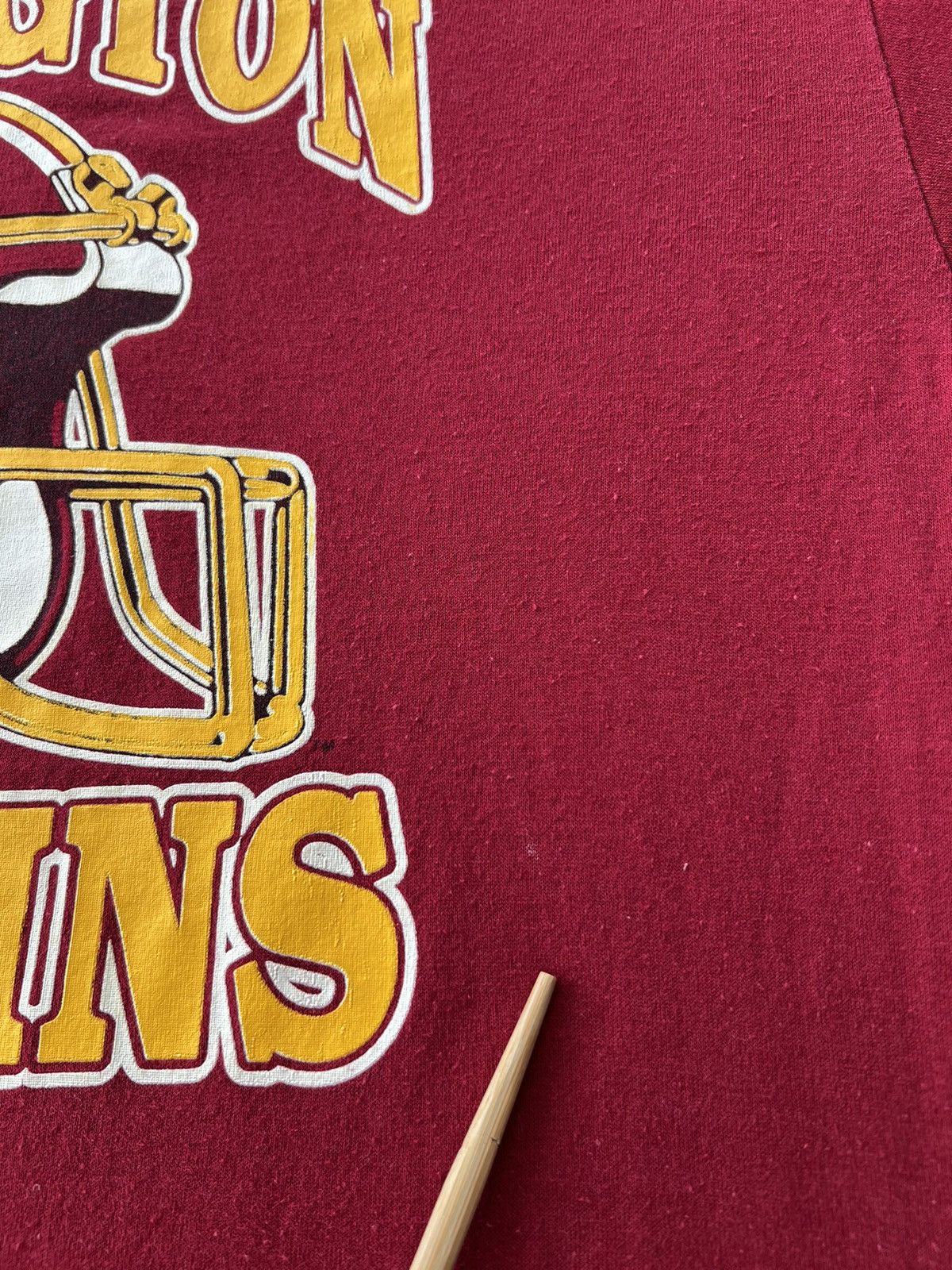 NFL Vintage 90s Washington Redskins NFL Football Trench T-shirt Size US L / EU 52-54 / 3 - 6 Thumbnail