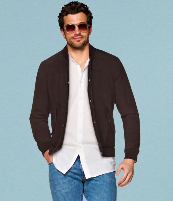 Suitsupply Suitsupply Suede Leather Bomber - Large - New | Grailed