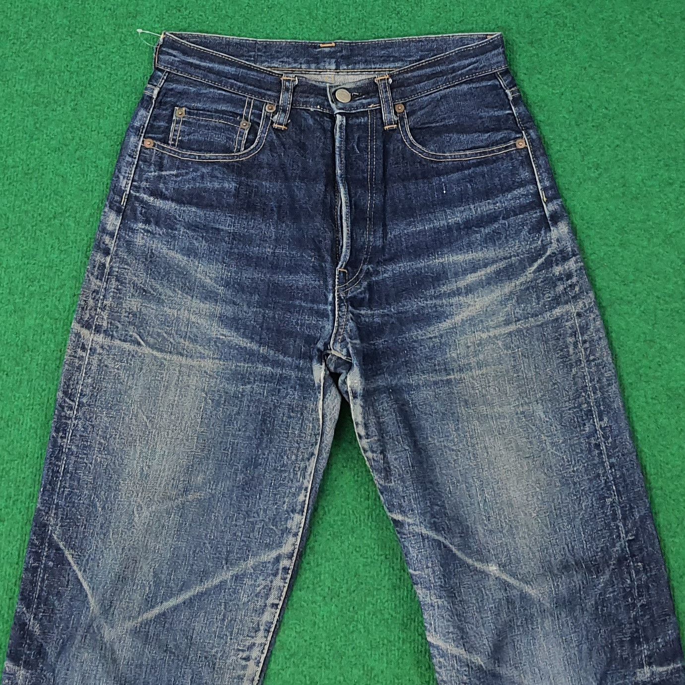 Hysteric Glamour Vintage Hysteric Glamour Selvedge Custom Logo Jeans C265N25 Size US 27 - 6 Thumbnail