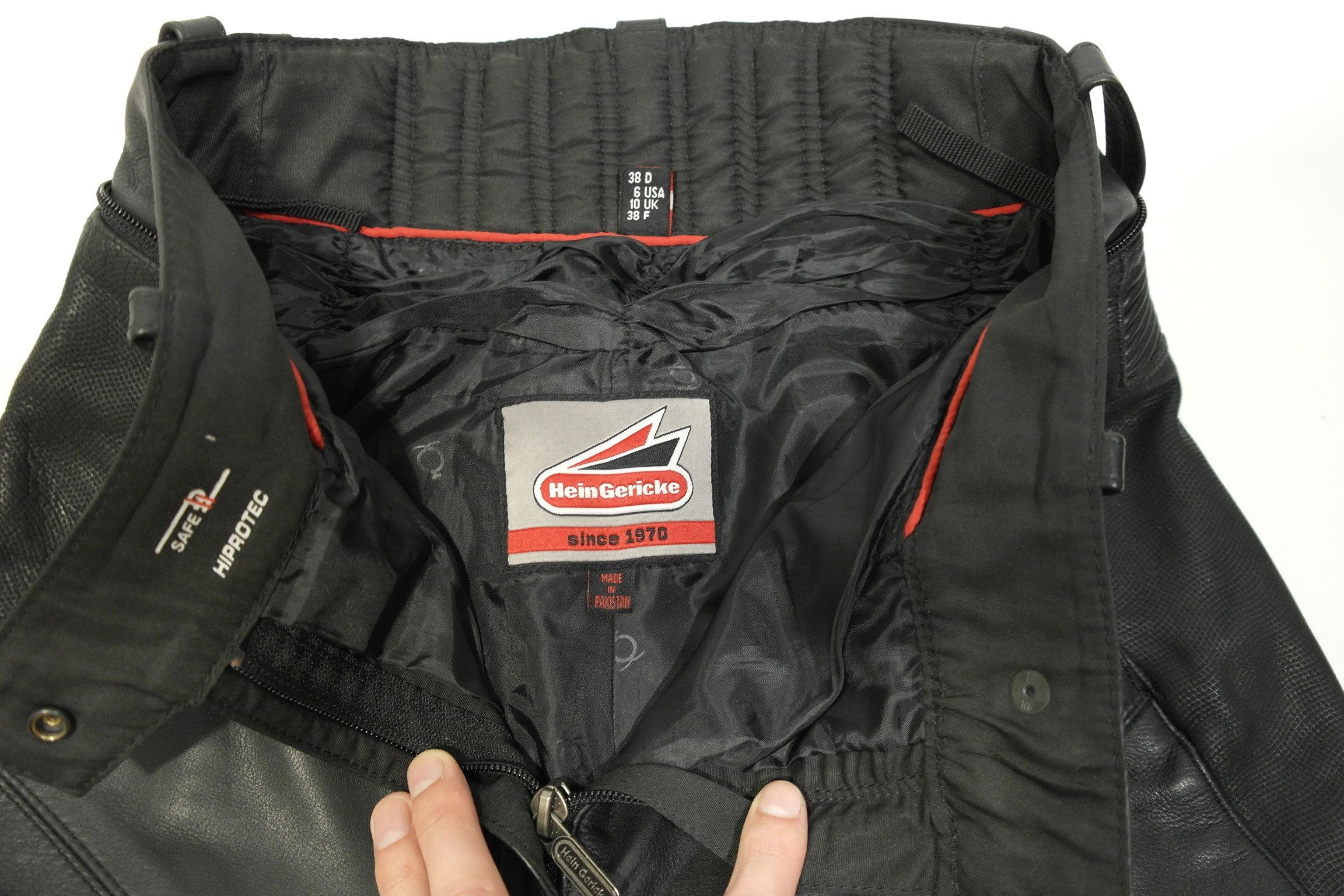Hein Gericke Hein Gericke Sienna 2 Leather Motorcycle Trousers US 6 Size 28" / US 6 / IT 42 - 13 Thumbnail