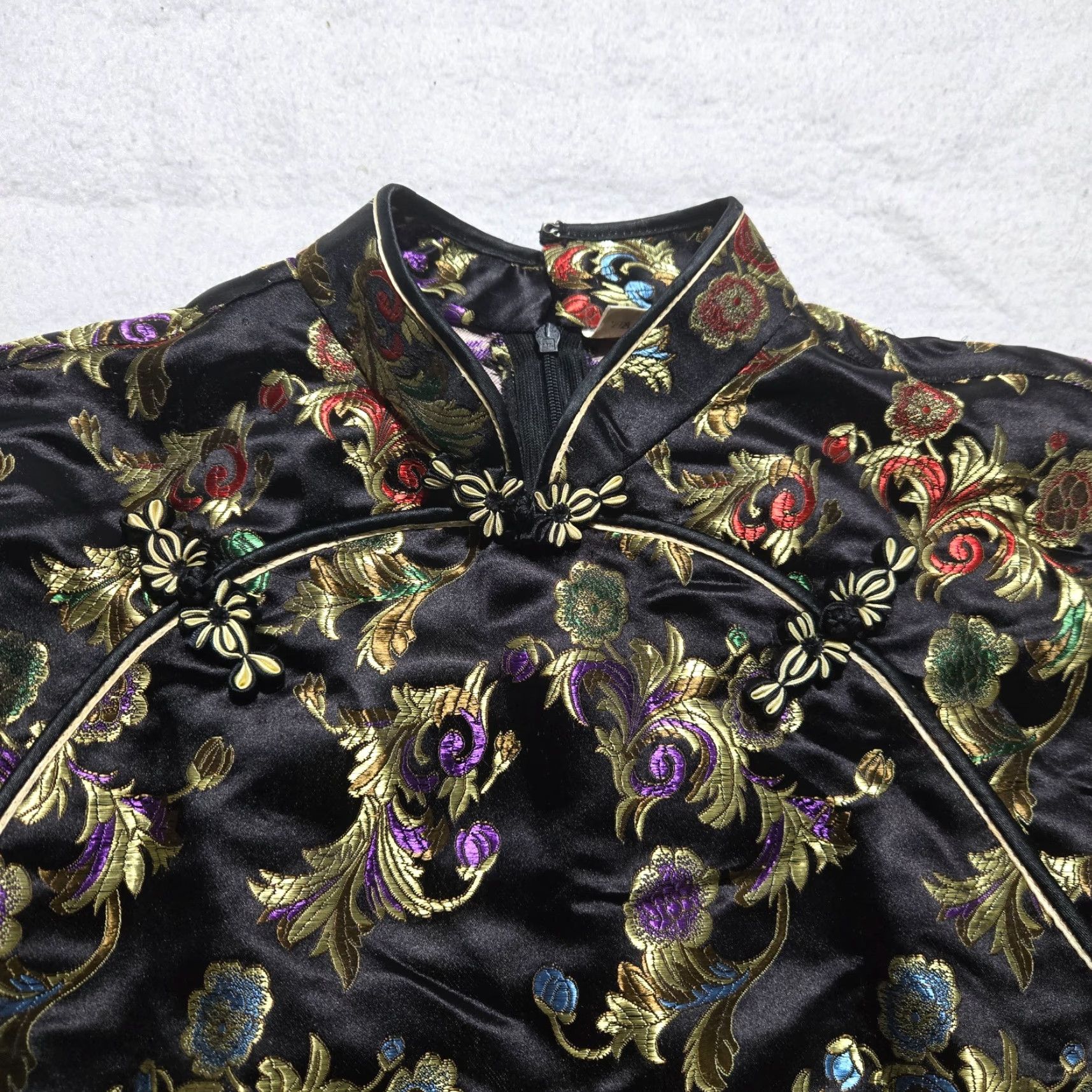 Vintage VINTAGE Moose Shirt Adult Women's L Large Short Sleeve Dress Top Blouse Floral Chinese Size L / US 10 / IT 46 - 2 Thumbnail