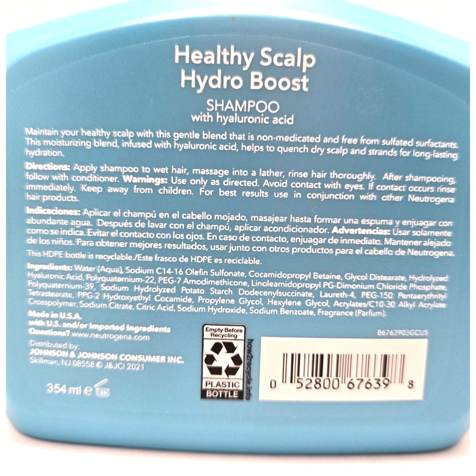 Other New Neutrogena Healthy Scalp Hydro Boost Shampoo Size ONE SIZE - 4 Thumbnail