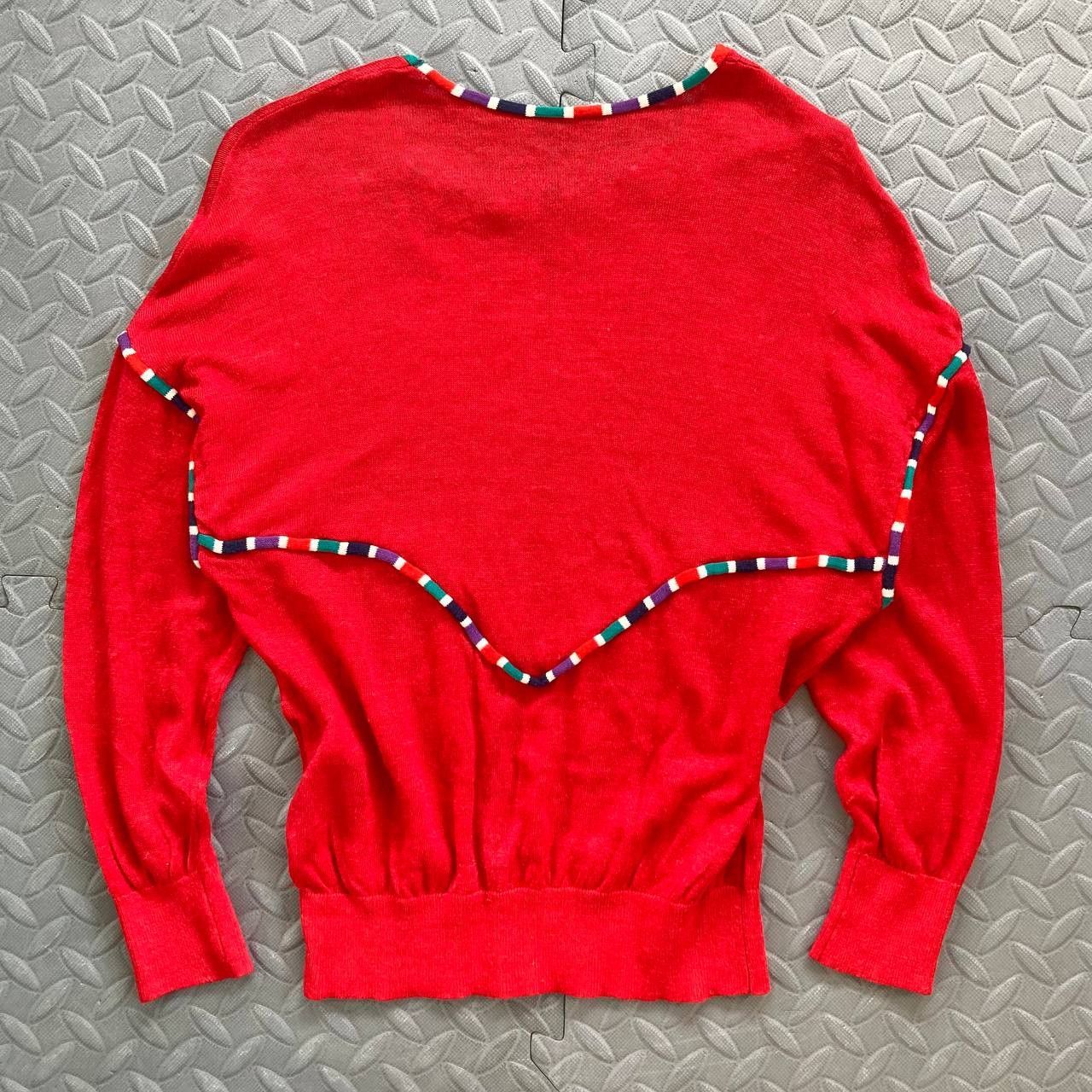 Tsumori Chisato Linen Knit Long Sleeves Top Size S / US 4 / IT 40 - 2 Thumbnail