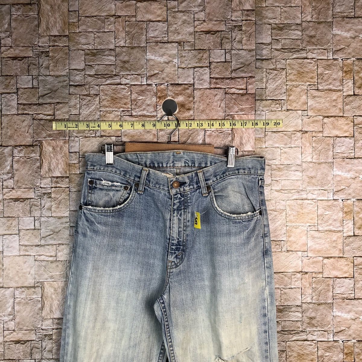 Levi's Levis vintage ripped Blue Denim Pants #A607 Size US 33 - 4 Thumbnail