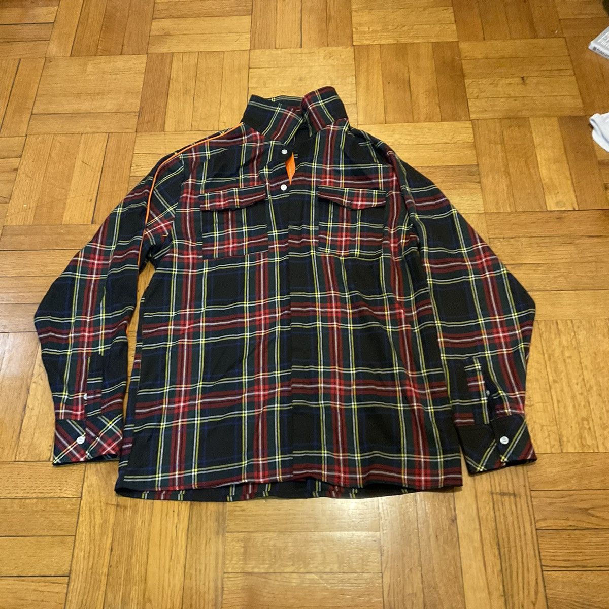Atelier New Regime Atelier New Regime Plaid Logo Shirt Size US M / EU 48-50 / 2 - 1 Thumbnail