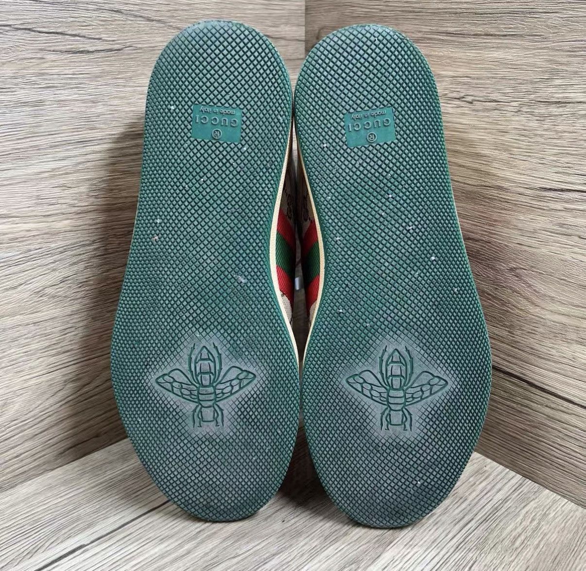 Gucci Gucci Dirty Grey-Pink Sneakers J41 Size US 7 / IT 37 - 6 Thumbnail
