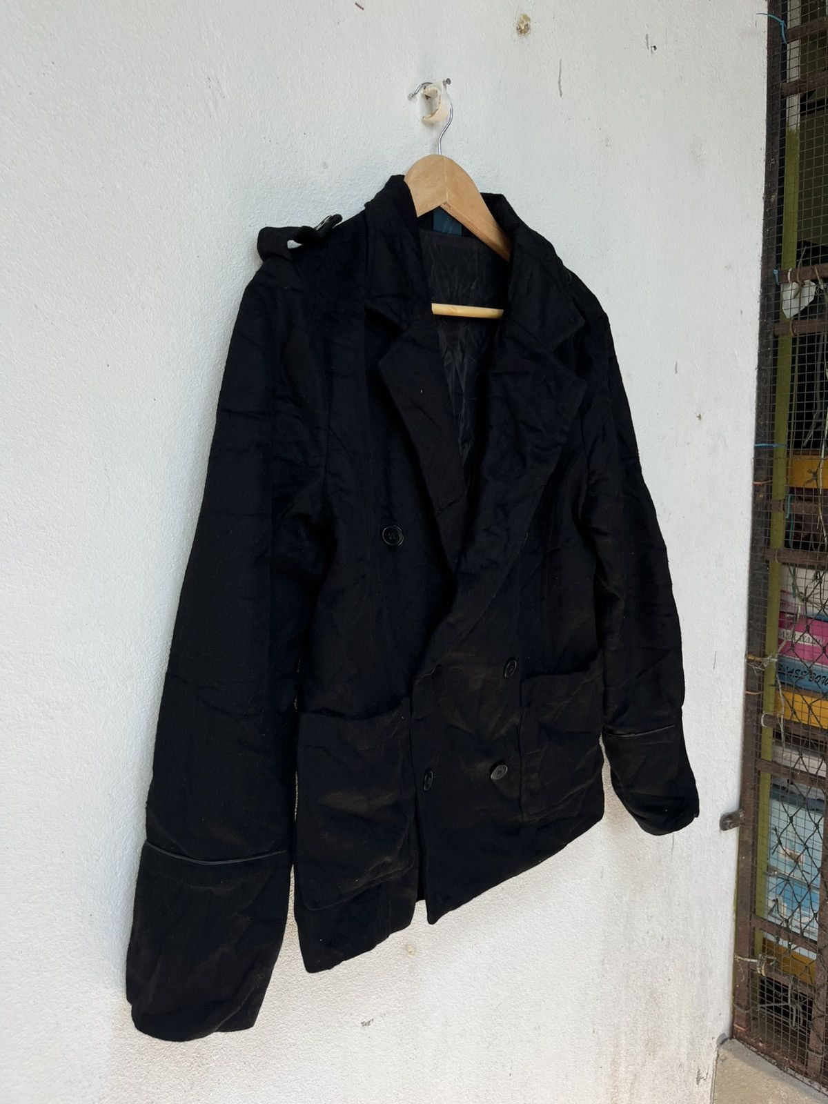 RAGEBLUE 💥Japanese Brand Rageblue Wool Jackets Size M / US 6-8 / IT 42-44 - 2 Thumbnail