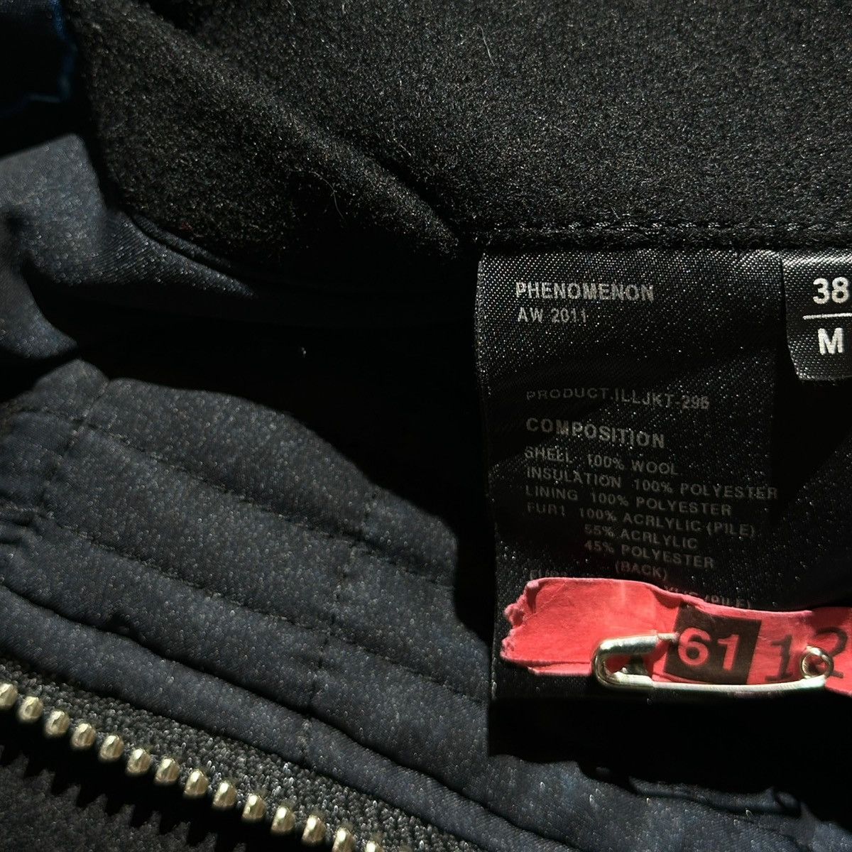 PHENOMENON AW11 Wool fur hooded cropped parka Size US M / EU 48-50 / 2 - 4 Thumbnail