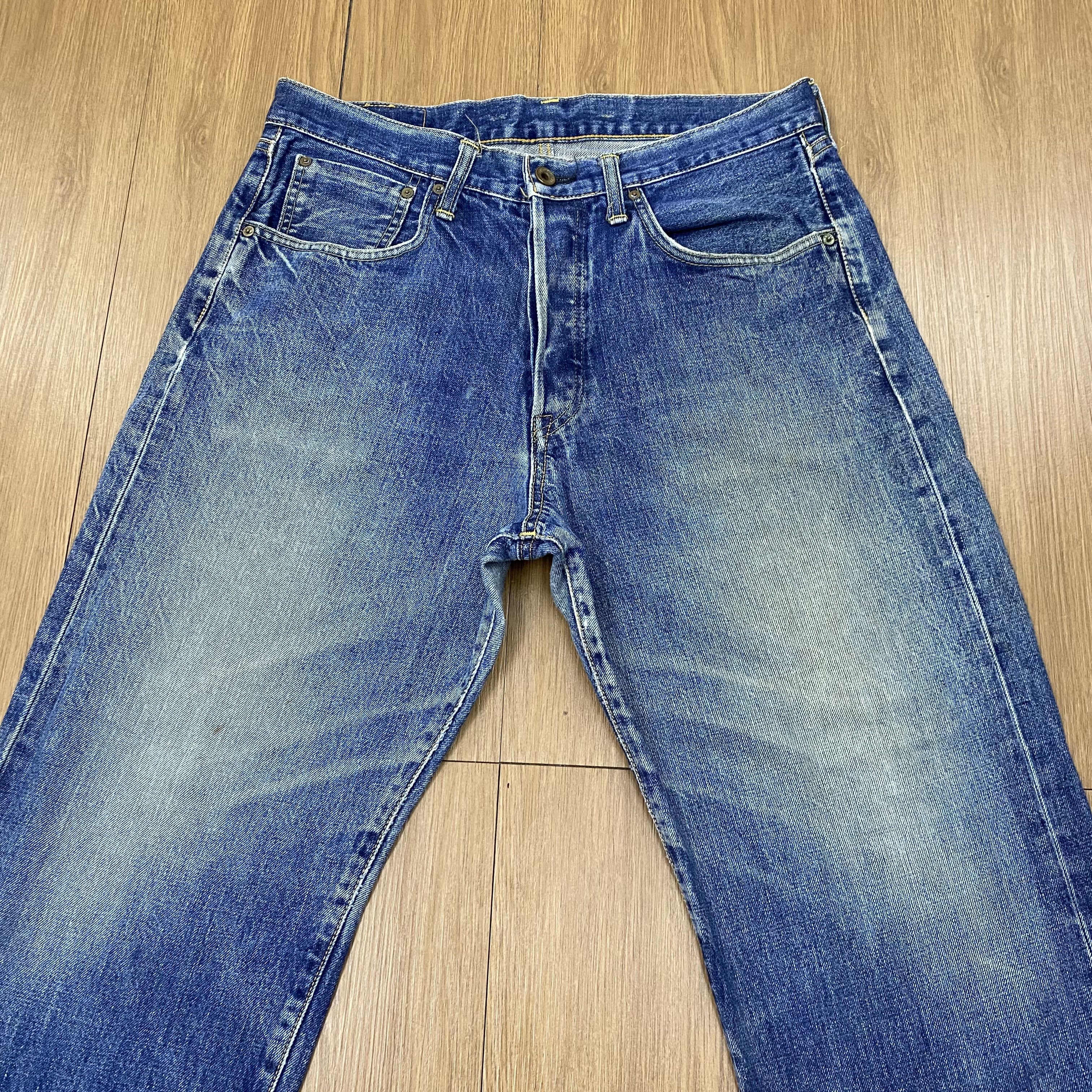 Edwin × Vintage Vintage Edwin Jeans CD160 Size US 33 - 3 Thumbnail