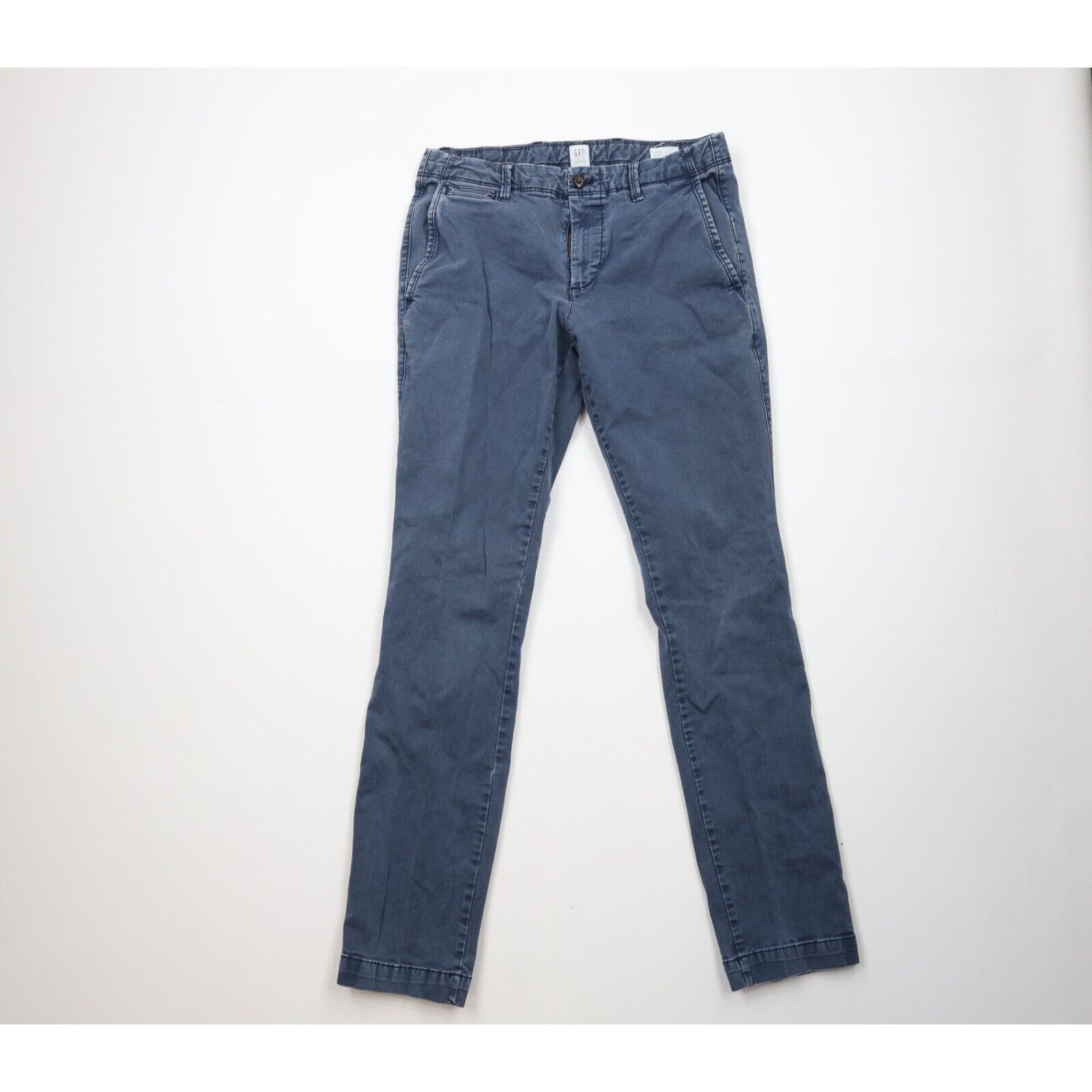 Gap × Vintage Vintage Y2K Gap Faded Stretch Skinny Leg Chinos Size US 30 / EU 46 - 1 Thumbnail