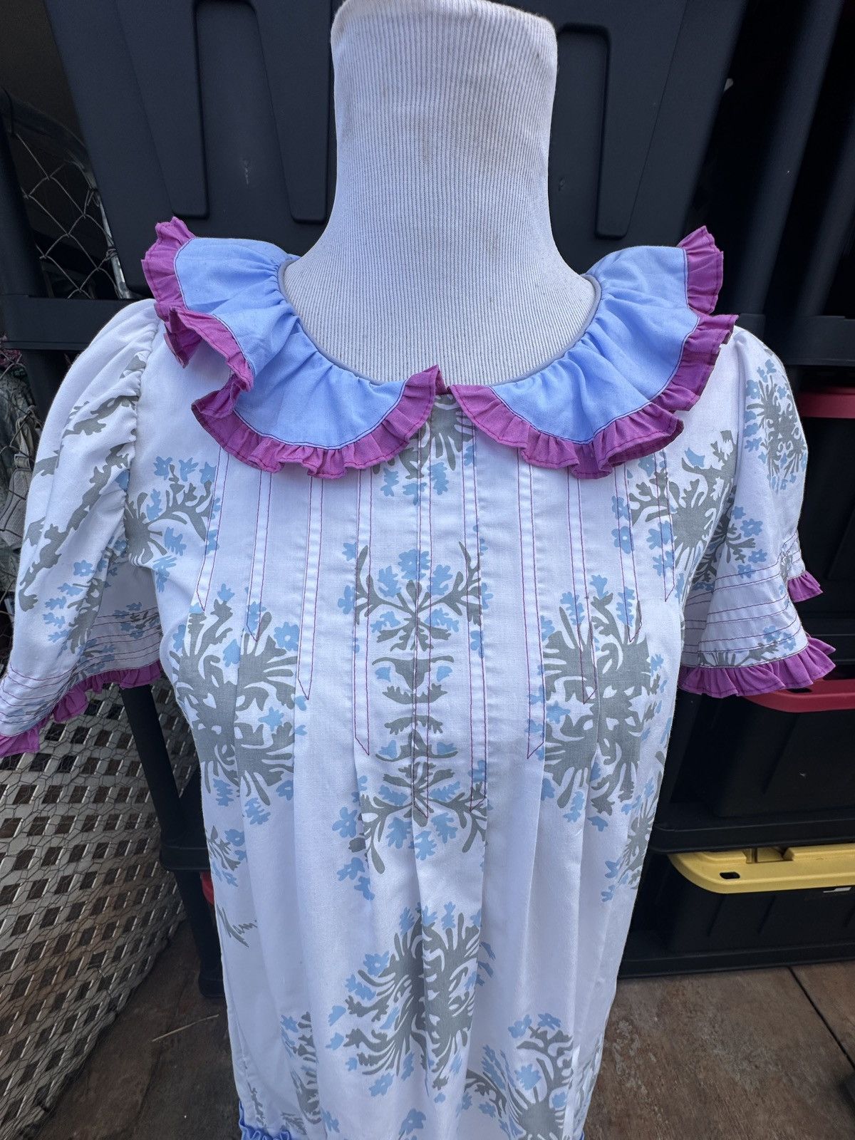 Other Vintage Mamo Howell Muumuu Hawaiian Print Dress Women's 8 Size M / US 6-8 / IT 42-44 - 3 Thumbnail