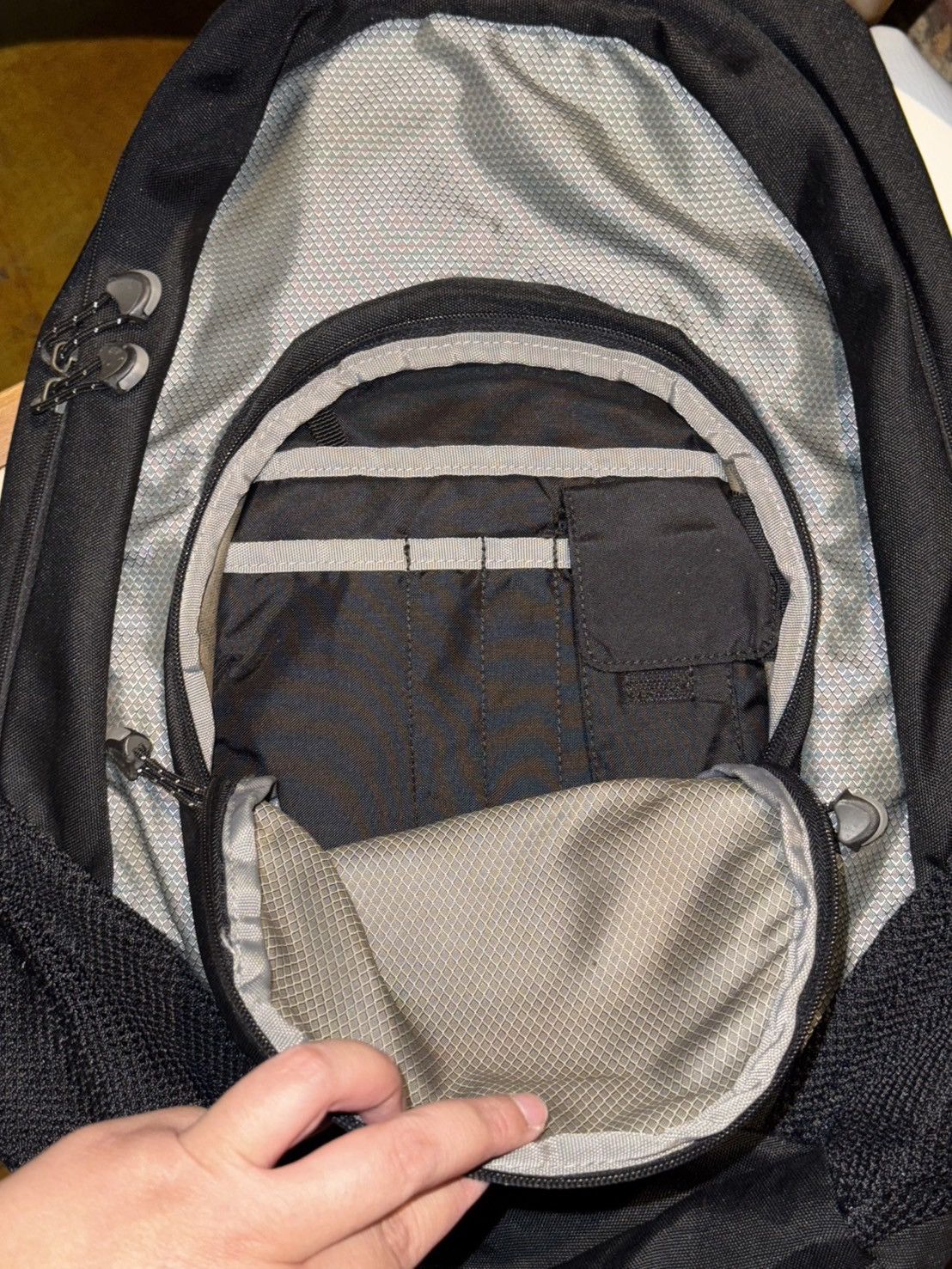 Nike Vintage Nike Miniswoosh 00's Backpack Size 28 - 5 Thumbnail