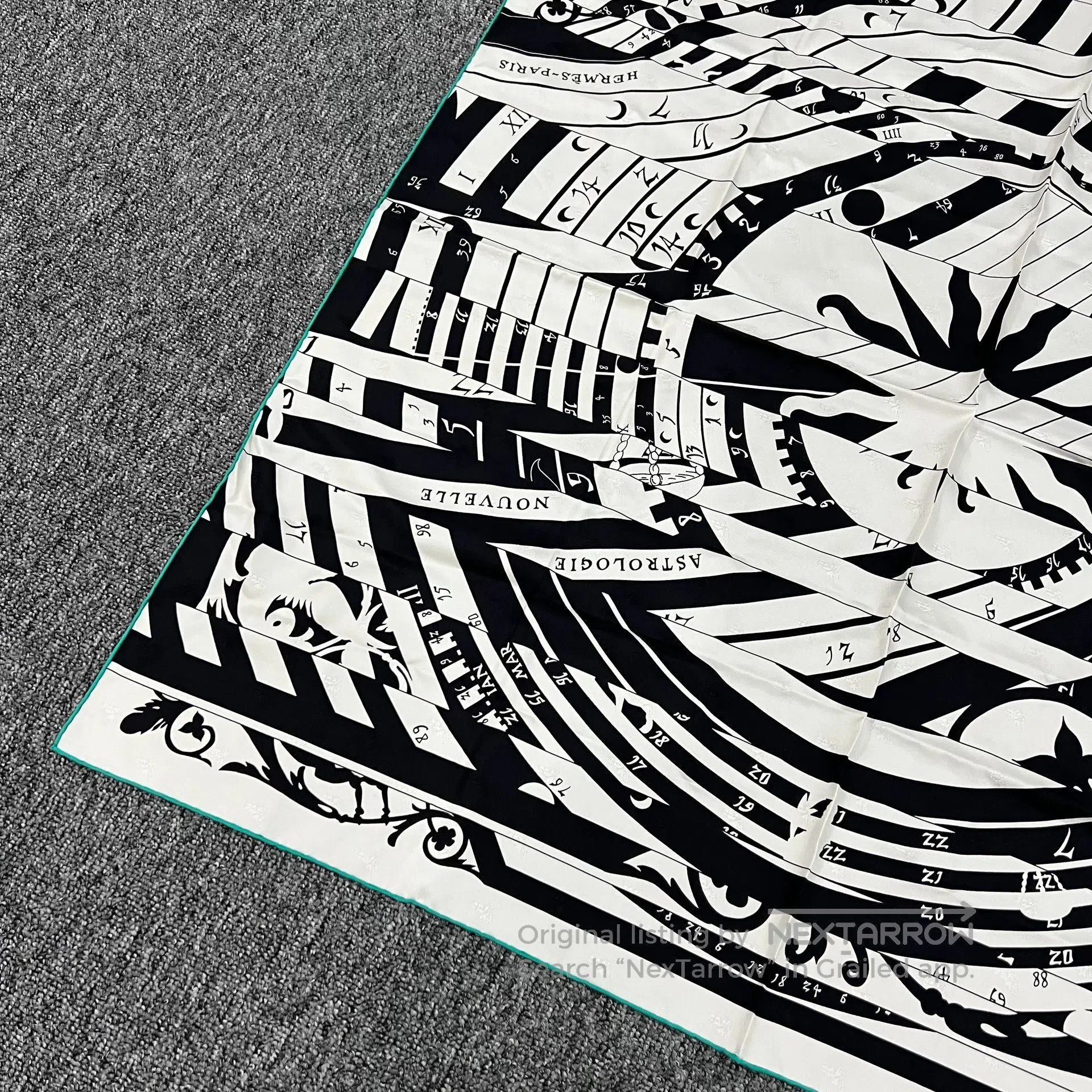 Hermes Hermes Innovative Astrology: Black and White Astrological Size ONE SIZE - 3 Thumbnail