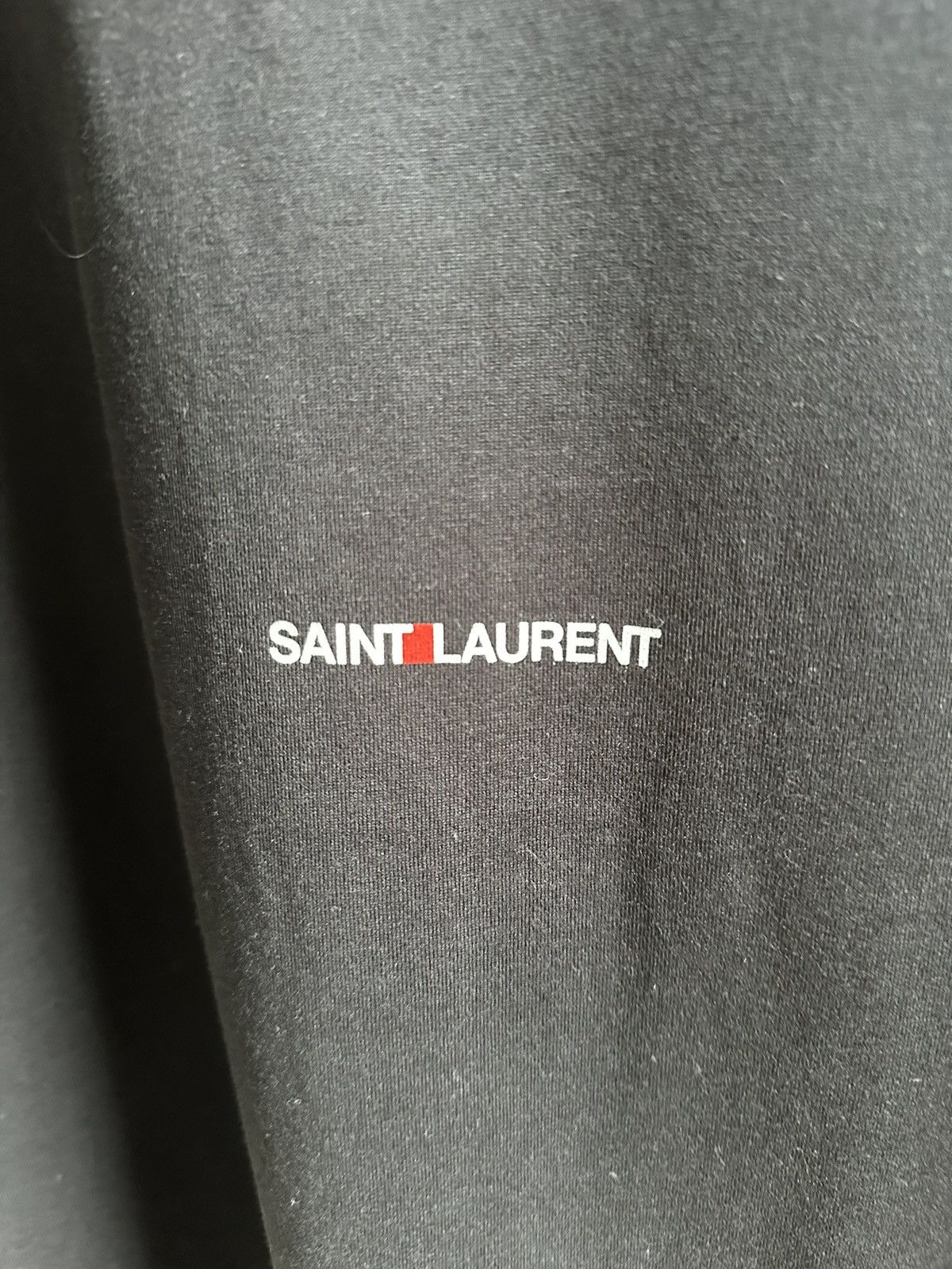 Saint Laurent Paris $550 FW22 Saint Laurent Rive Gauche logo t shirt XL Grail Size US XL / EU 56 / 4 - 16 Thumbnail