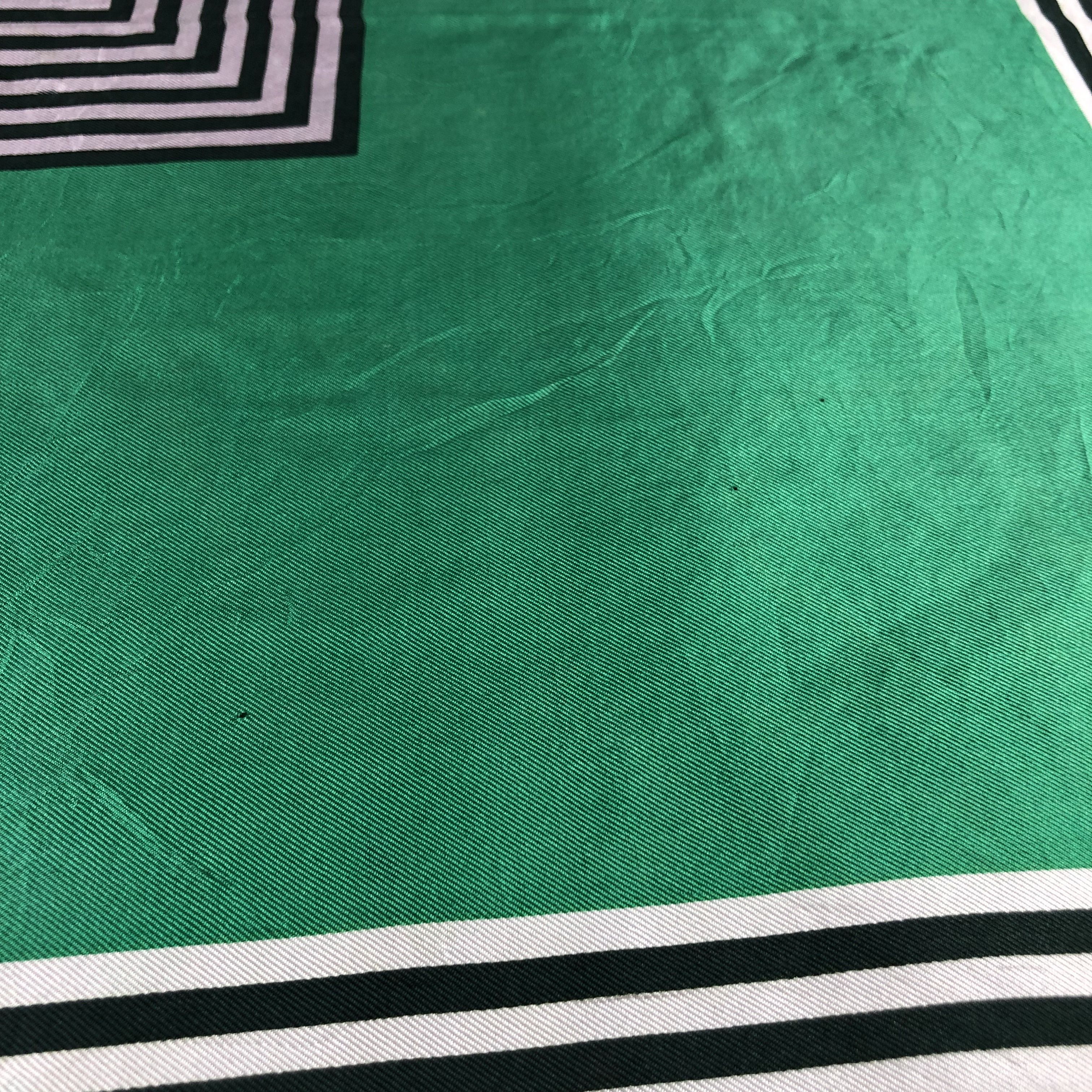 Vintage Vintage Christiane Ovre Hand Rolled Silk Scarf M896 Size ONE SIZE - 9 Thumbnail