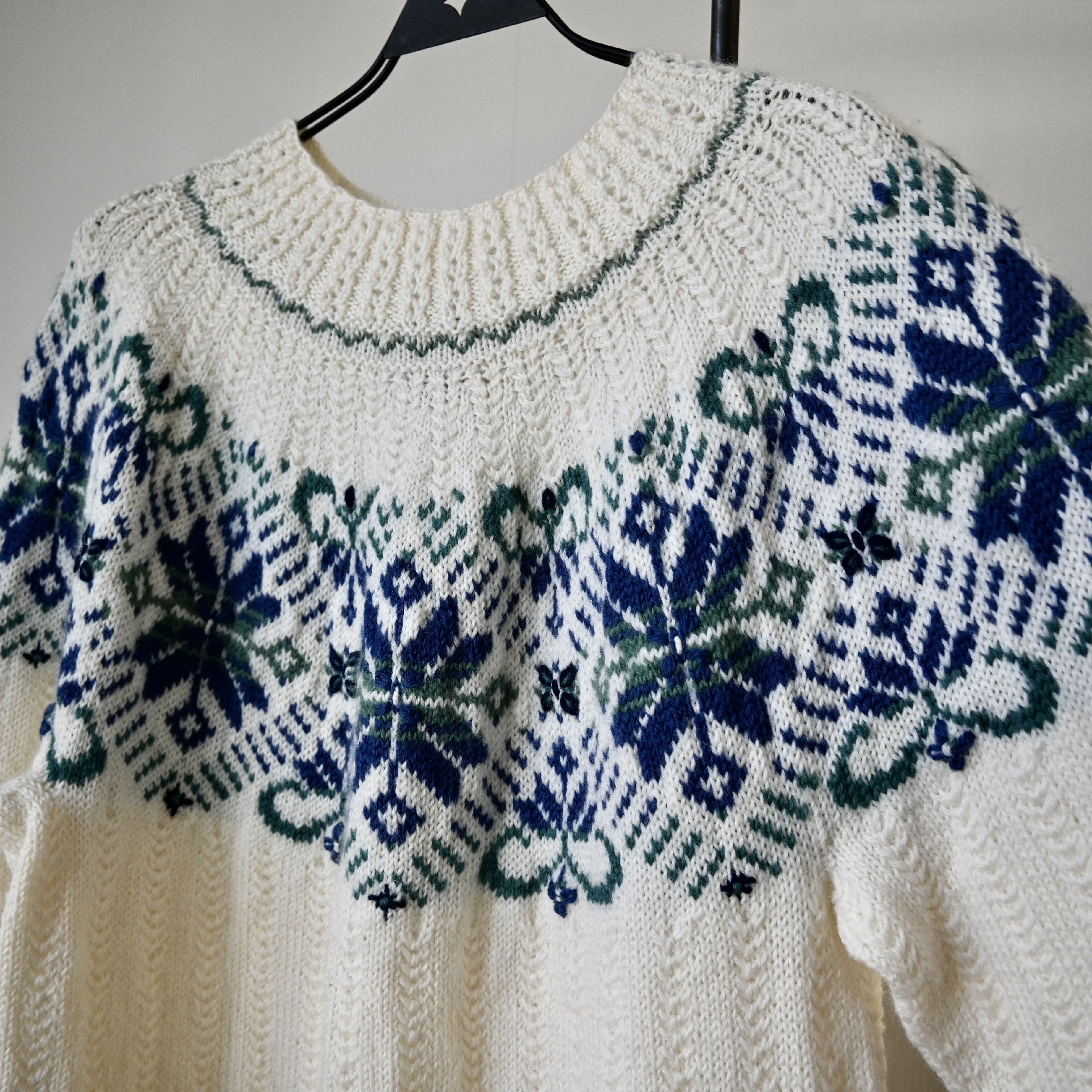 Dale Of Norway VTG Dale of Norway nordic frower and snow pattern sweater, M Size M / US 6-8 / IT 42-44 - 7 Thumbnail