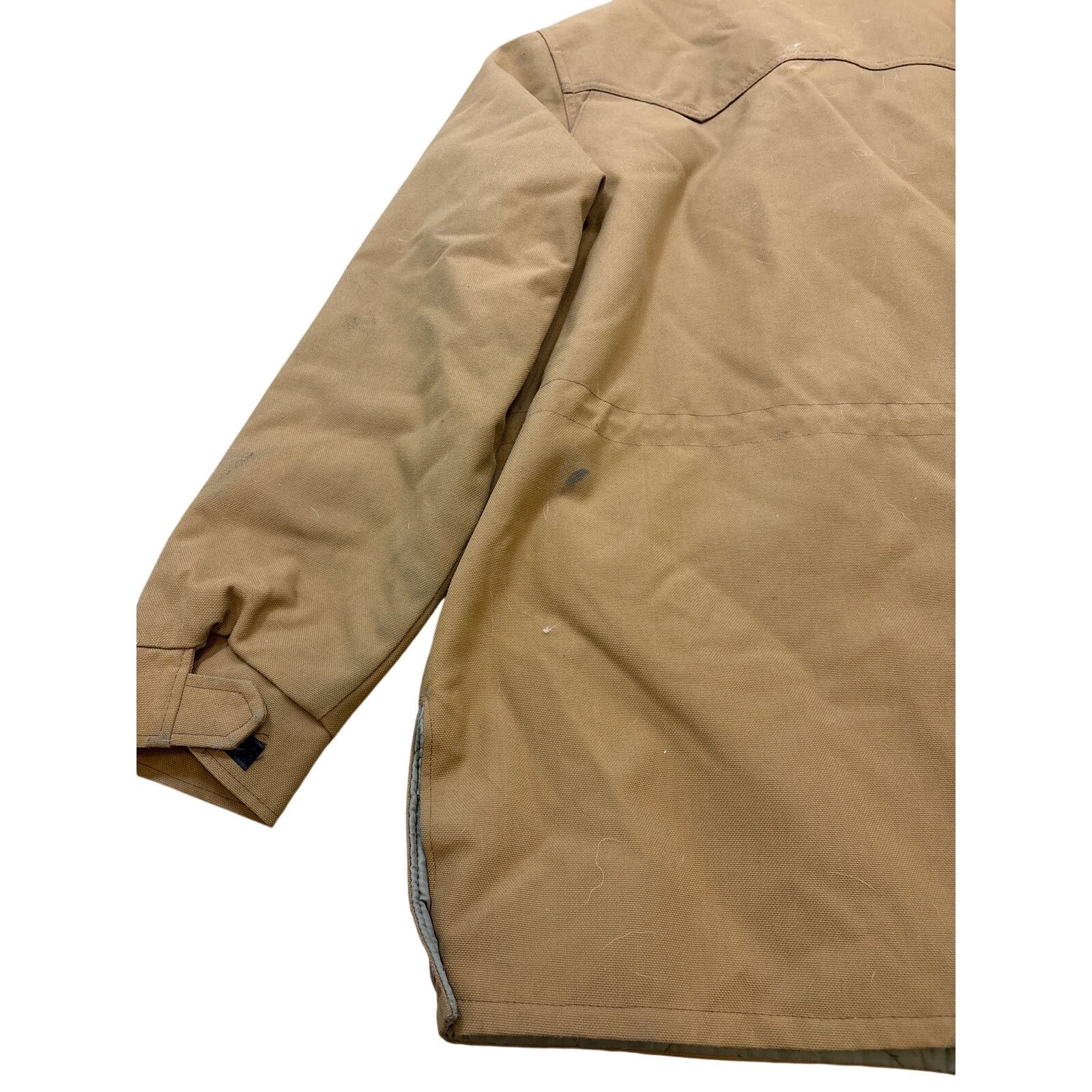 Walls Vintage 90s Walls Western Wear Duck Canvas Jacket 2XLT quilt Size US XXL / EU 58 / 5 - 8 Thumbnail