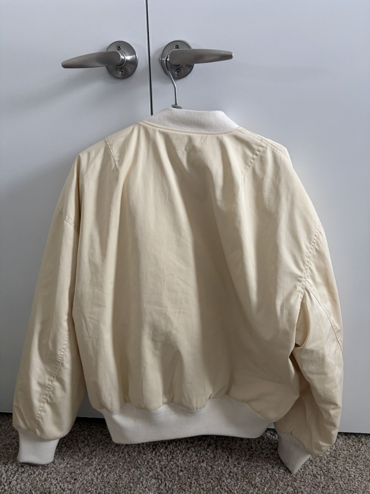 Maison Margiela Numbers Bomber Cream MM6 Size US M / EU 48-50 / 2 - 3 Thumbnail