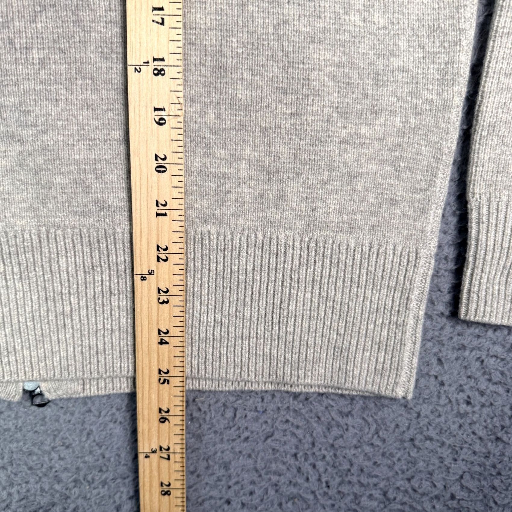 Buck Mason Buck Mason Heritage Full Zip Cardigan Sweater Mens M Heather Elk Merino Wool, Regular, Casual Knit, Buck Mason, Cardigan, Wool, Heather Elk, M, Mens Size US M / EU 48-50 / 2 - 7 Thumbnail