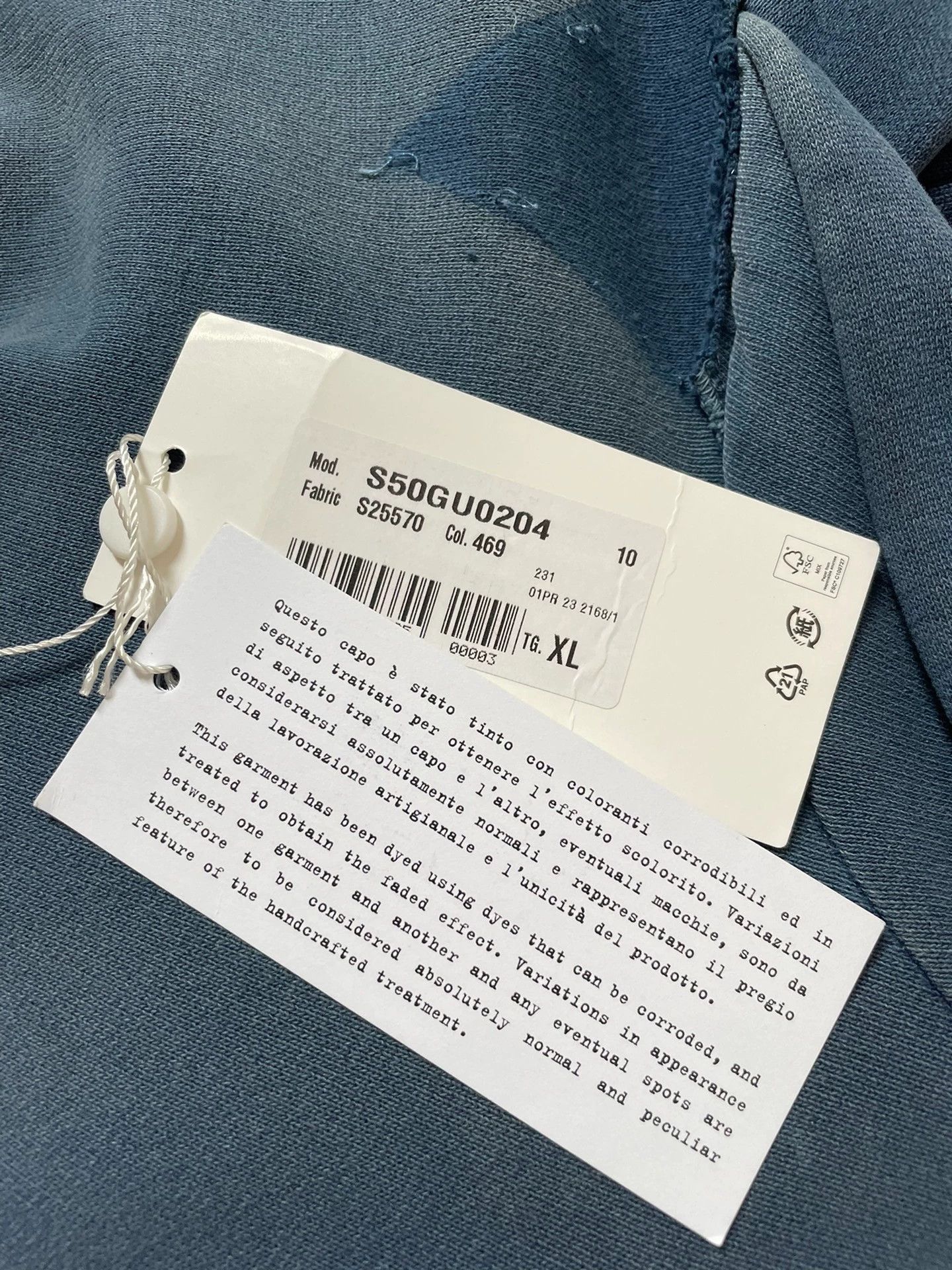 Maison Margiela maison margiela 23aw hooded hoodie Size US XL / EU 56 / 4 - 9 Thumbnail