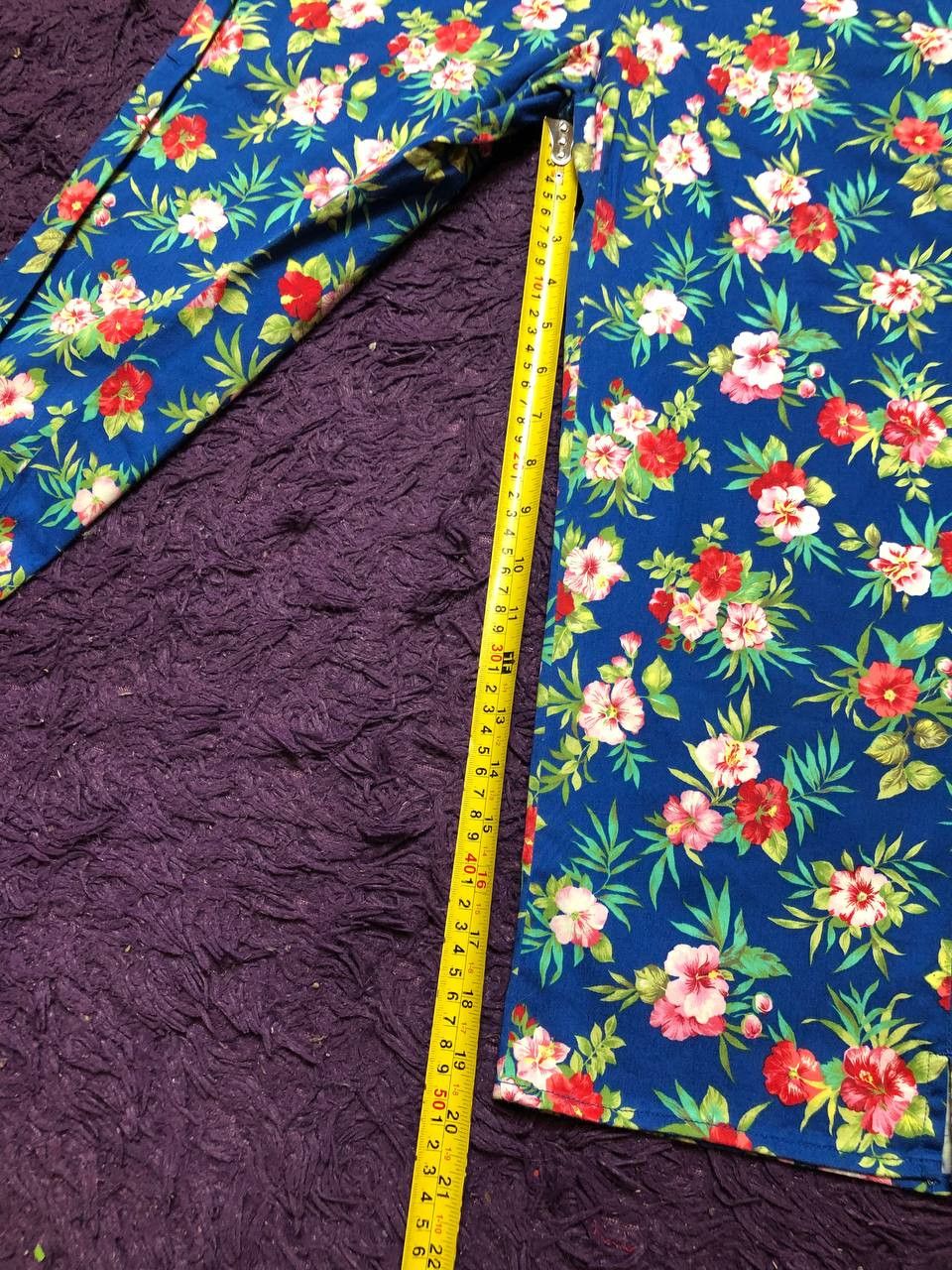 Lauren Ralph Lauren streetwear blue pants print flowers Lauren Ralph Lauren Y2K Size 30" / US 8 / IT 44 - 14 Thumbnail