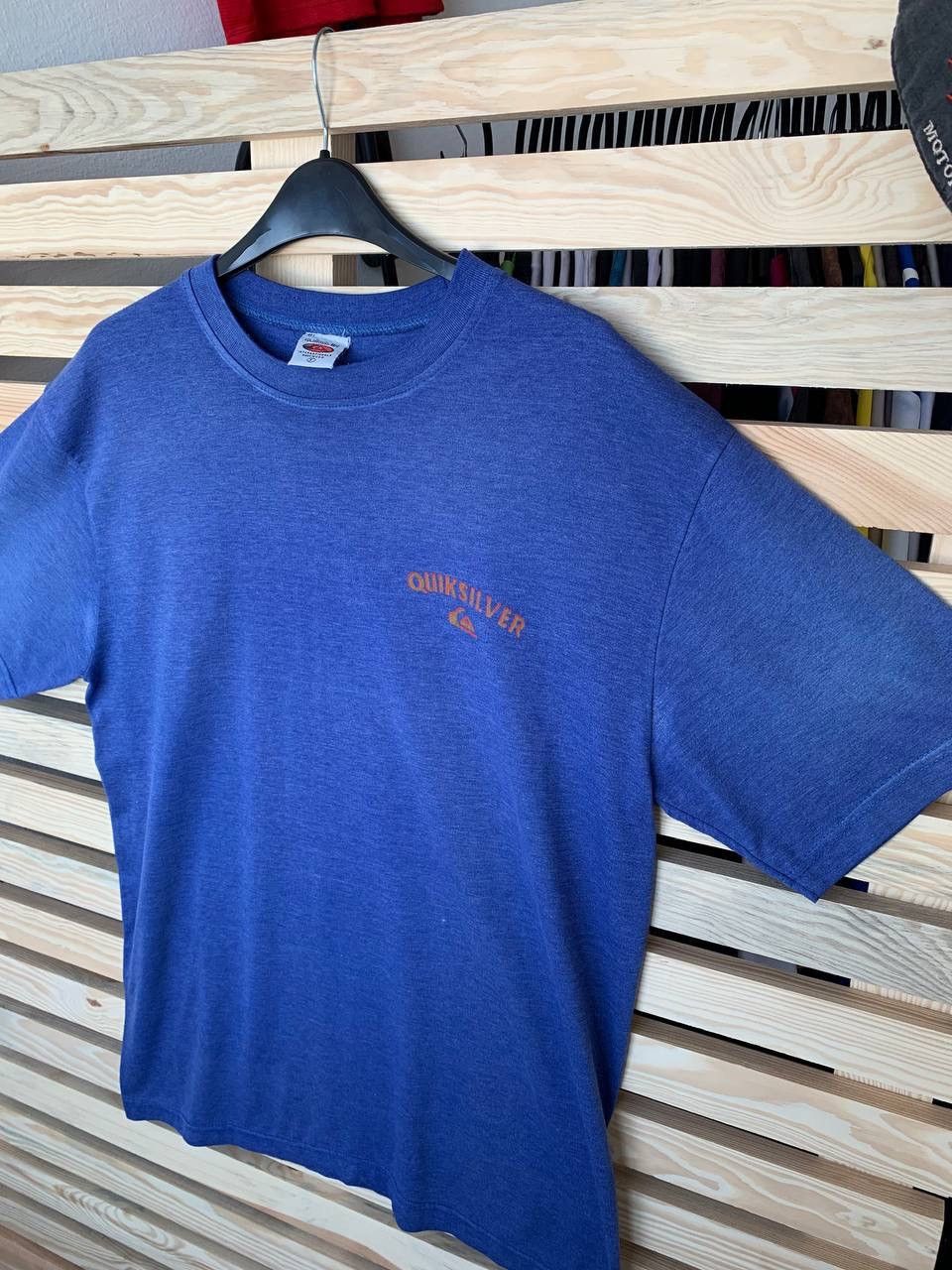 Quiksilver × Vintage Quiksilver Vintage Tee Baggy Fit Center Logo Print Size US L / EU 52-54 / 3 - 5 Thumbnail