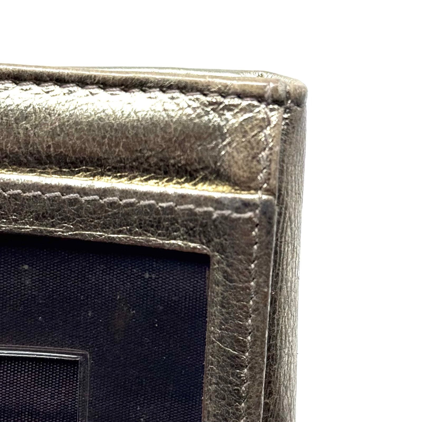 Saint Laurent Paris YSL Golden Bifold Wallet Size ONE SIZE - 11 Thumbnail