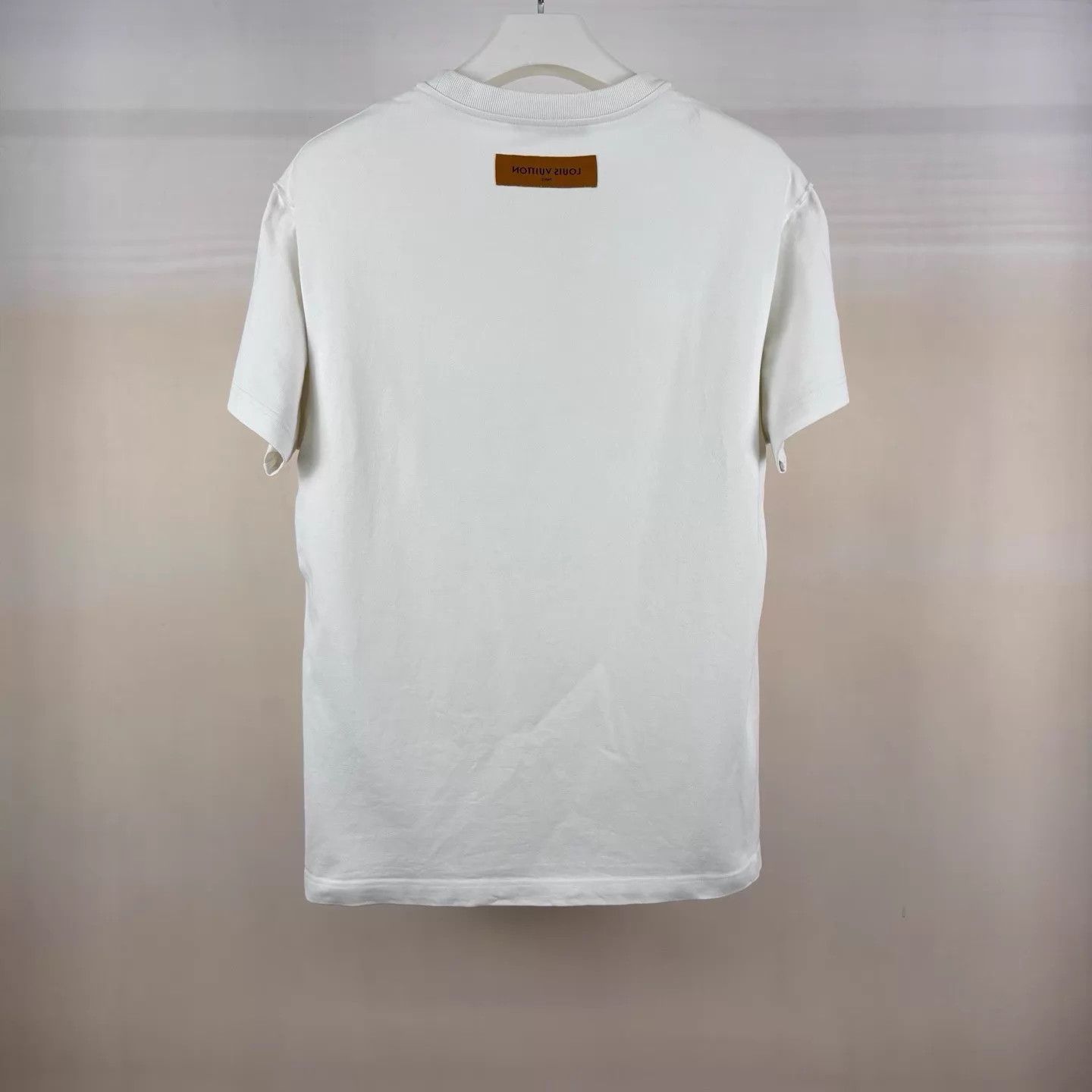 Louis Vuitton LV White Green Plane Embroidered Tee XL Size US XL / EU 56 / 4 - 2 Thumbnail