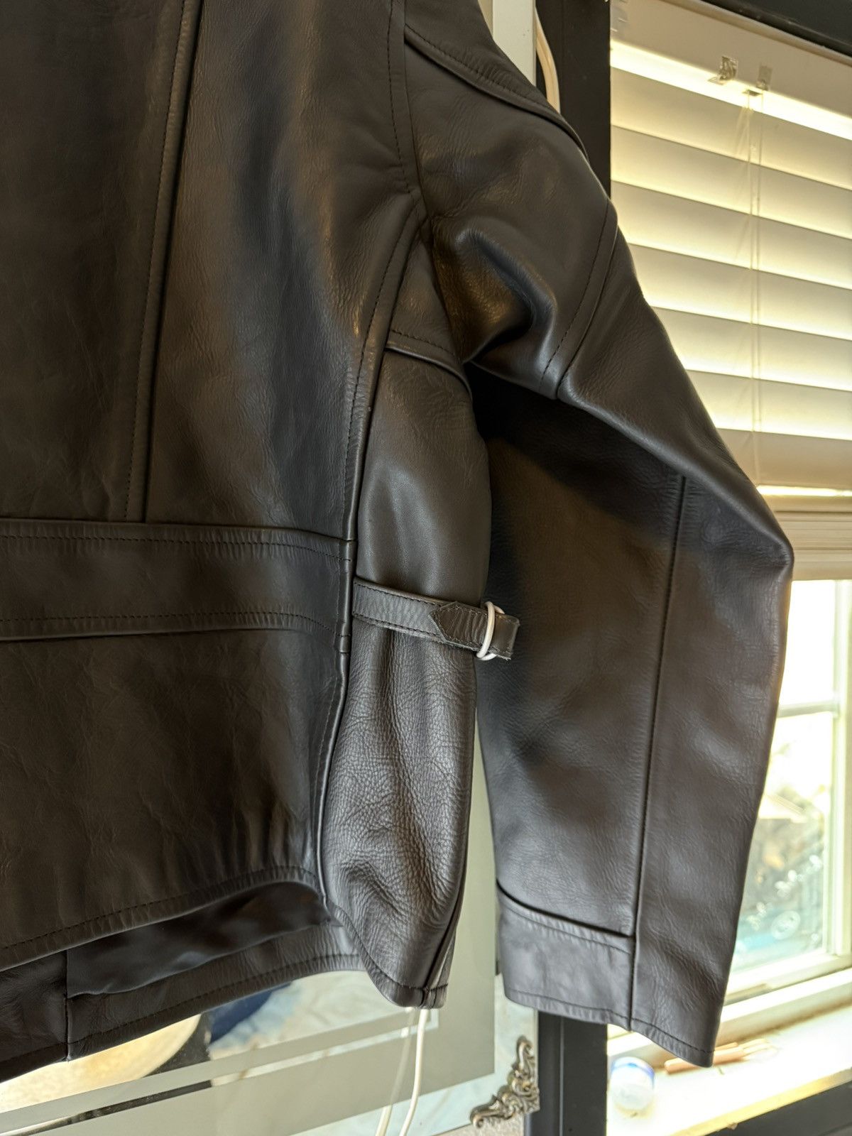 Aero Leathers Levi's Men's Leather Jacket Size US L / EU 52-54 / 3 - 6 Thumbnail