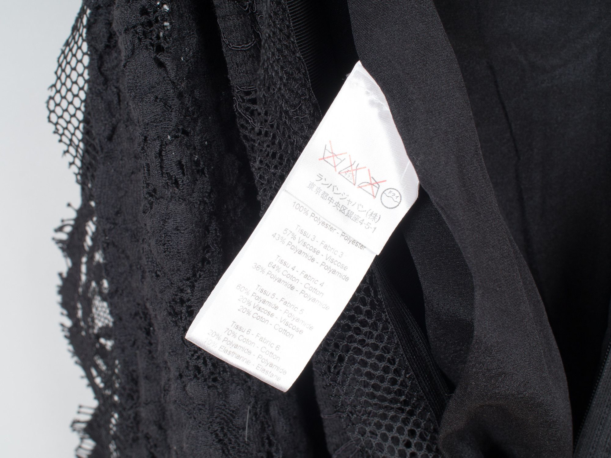 Lanvin Alber Elbaz Final Collection Mixed Lace Slip Dress Size S / US 4 / IT 40 - 11 Thumbnail