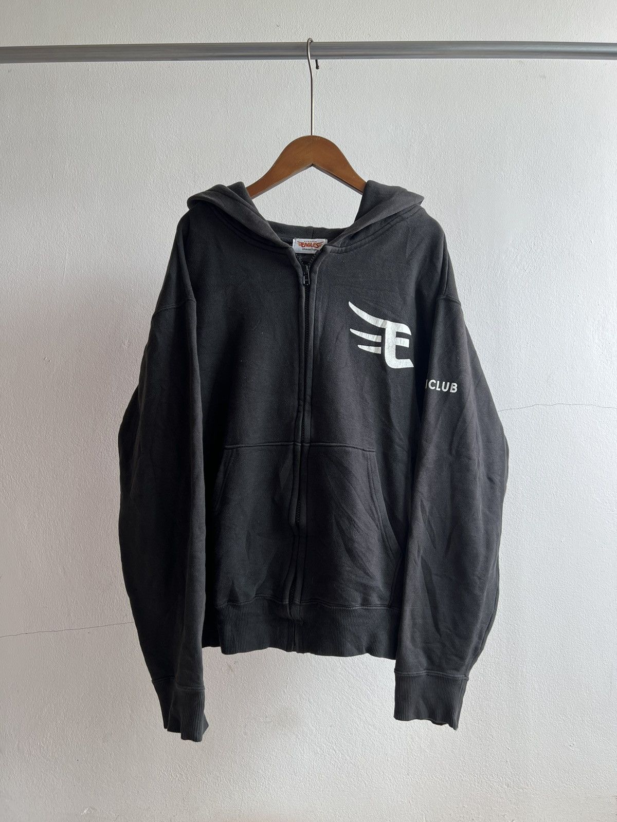 Beauty Beast × Vintage Faded Y2k Eagles Boxy Hoodie Zip Up Size US M / EU 48-50 / 2 - 3 Thumbnail