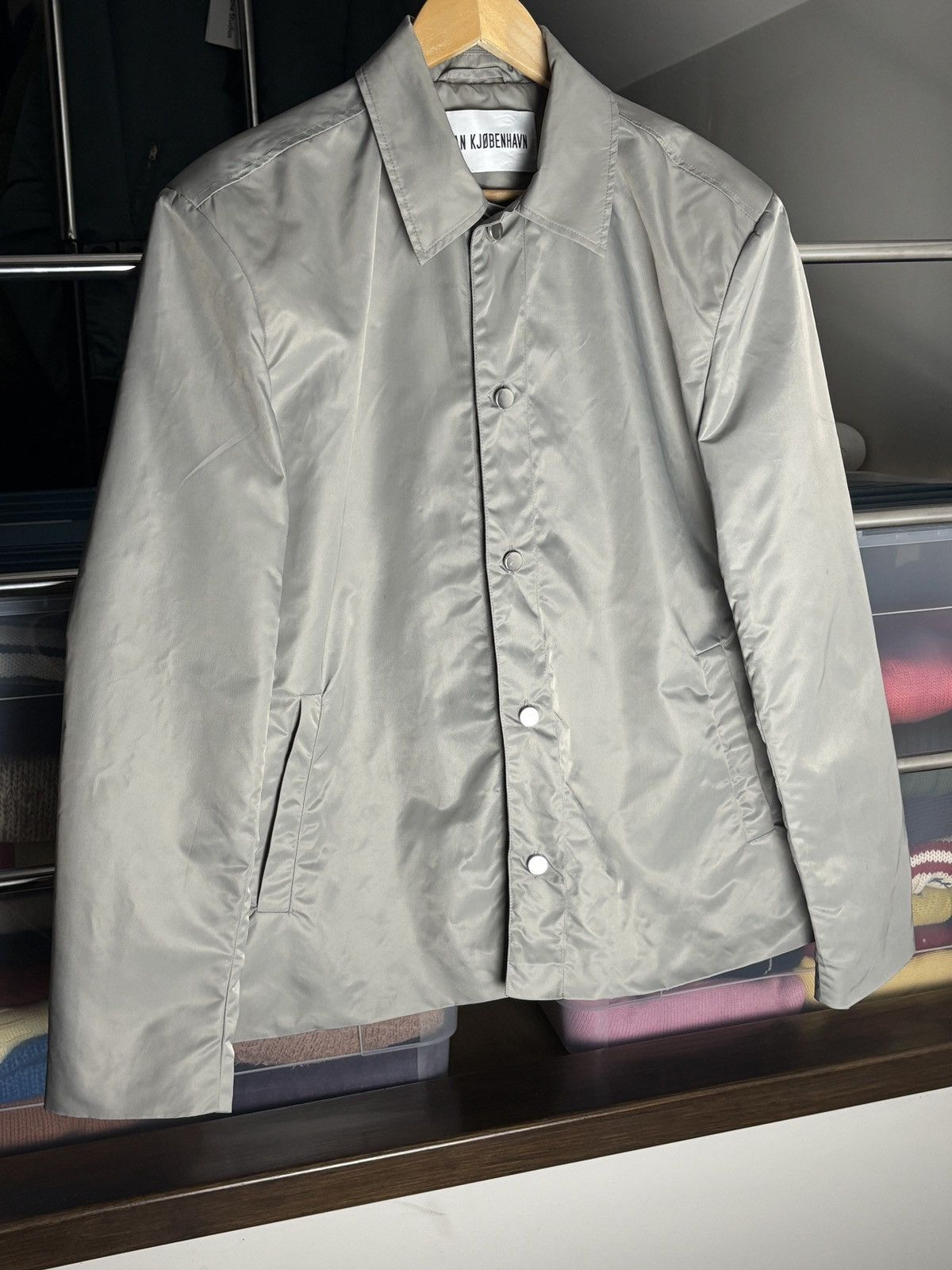 Han Kjobenhavn Han Kjobenhavn Shoulder Pads Coach Light Vintage Jacket Size US S / EU 44-46 / 1 - 2 Thumbnail