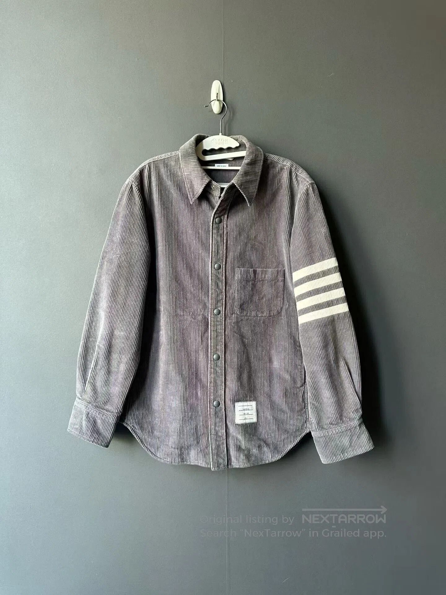 Thom Browne Thom Browne Corduroy Shirt Jacket. Size US S / EU 44-46 / 1 - 1 Thumbnail