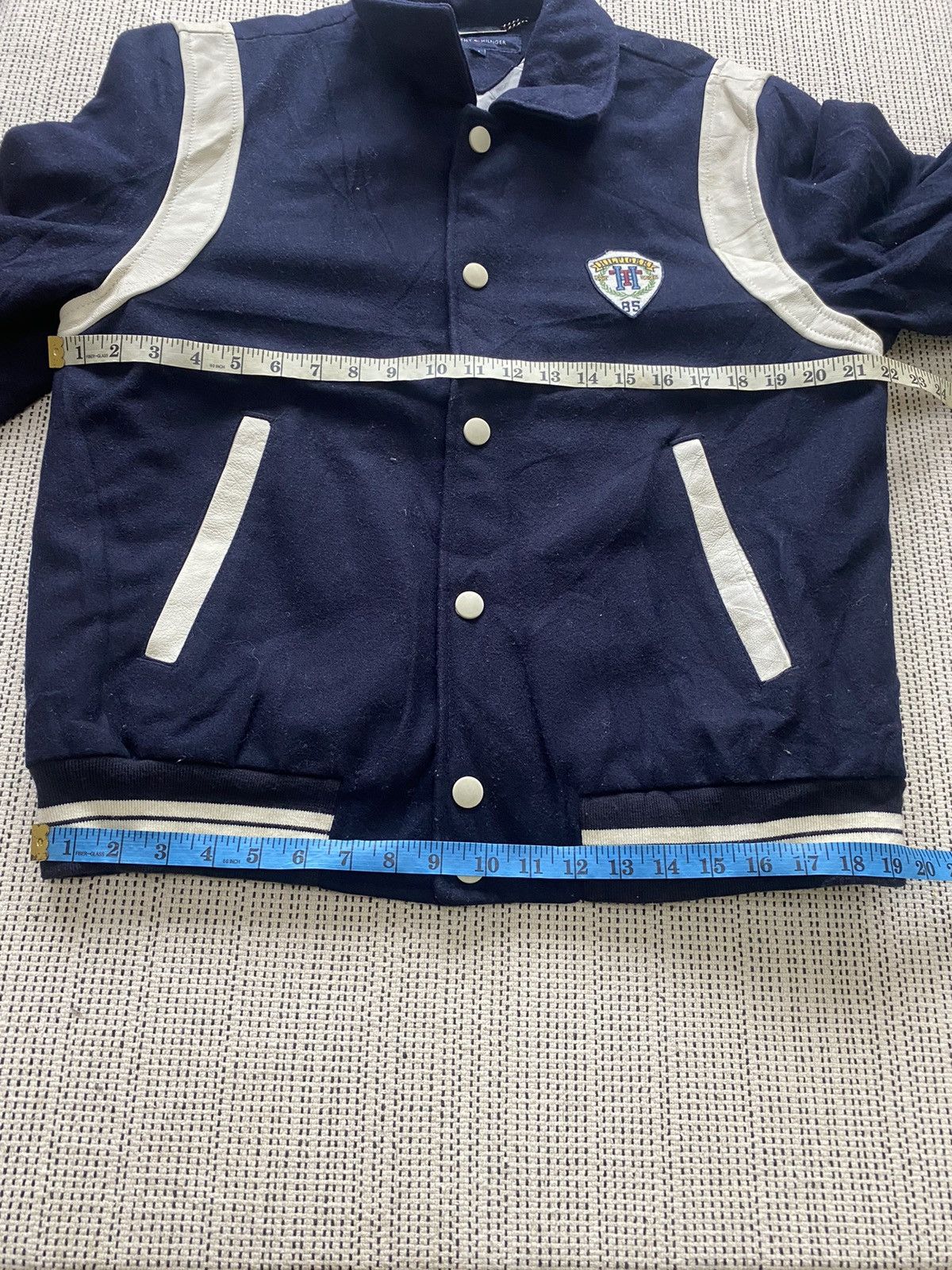 Tommy Hilfiger × Vintage Tommy hilfiger bomber jacket very rare Size US M / EU 48-50 / 2 - 14 Thumbnail